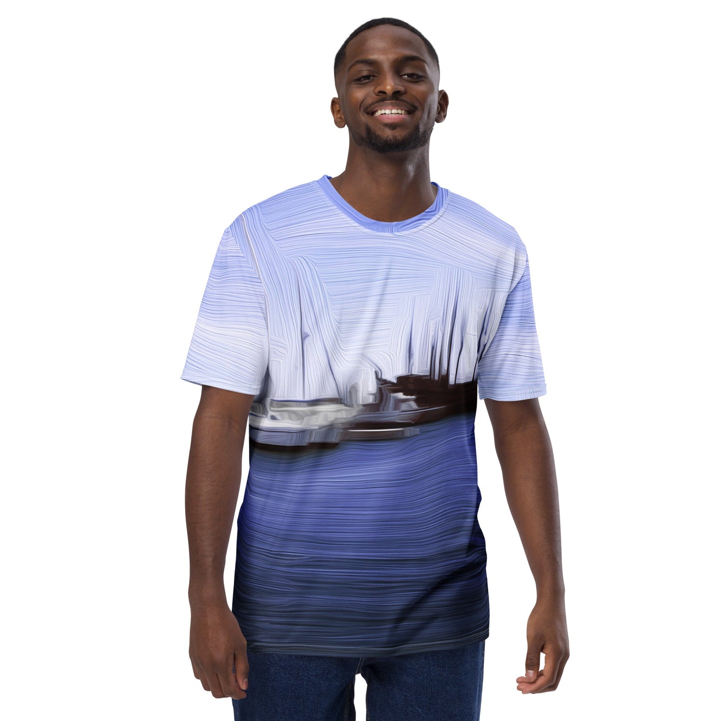 The Sleeping Yachts (at Afternoon) - Mens T-Shirt iSAW Company