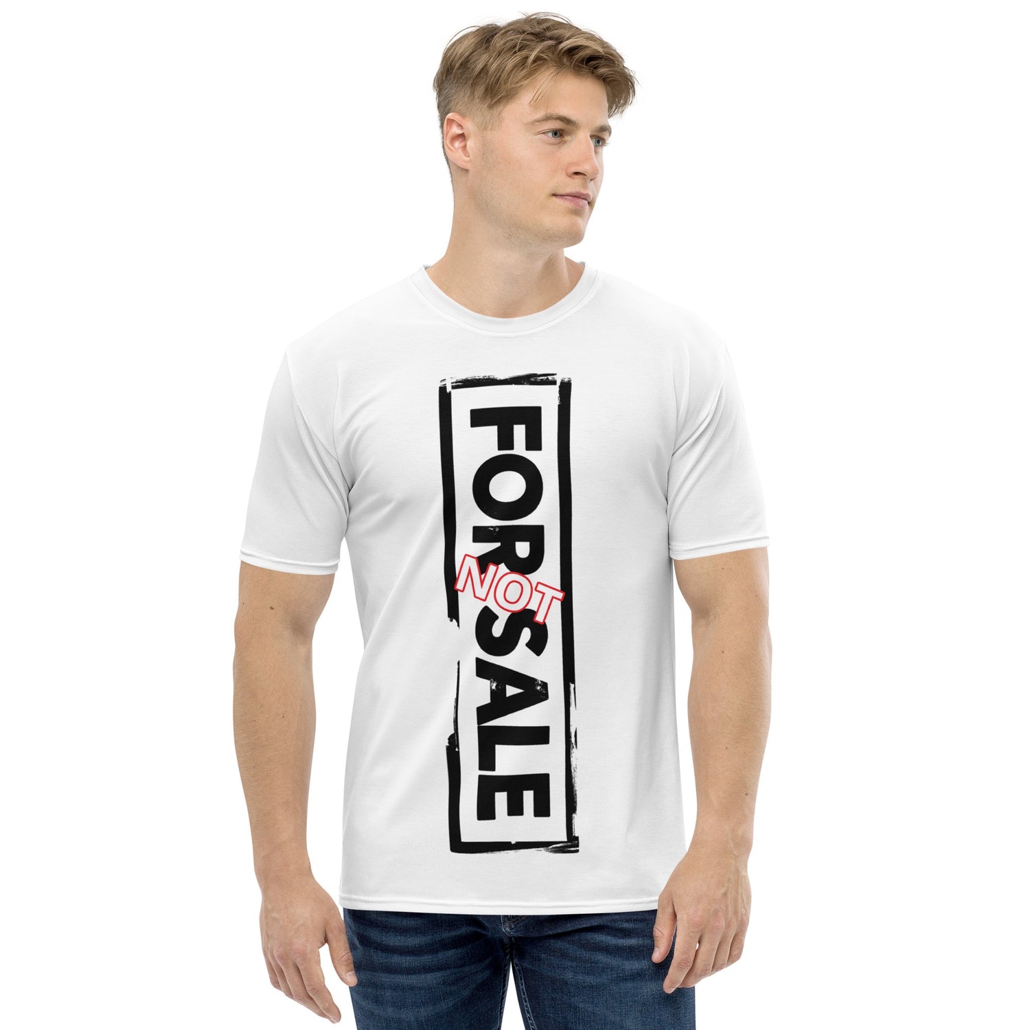 Not For Sale Black Stamp - Mens T-Shirt - iSAW Company