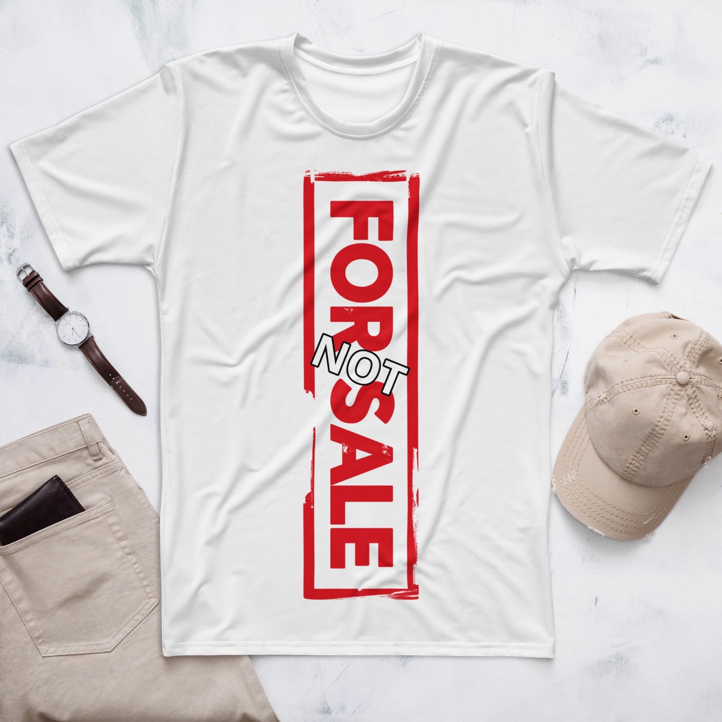 Not For Sale Red Stamp - Mens T-Shirt - iSAW Company