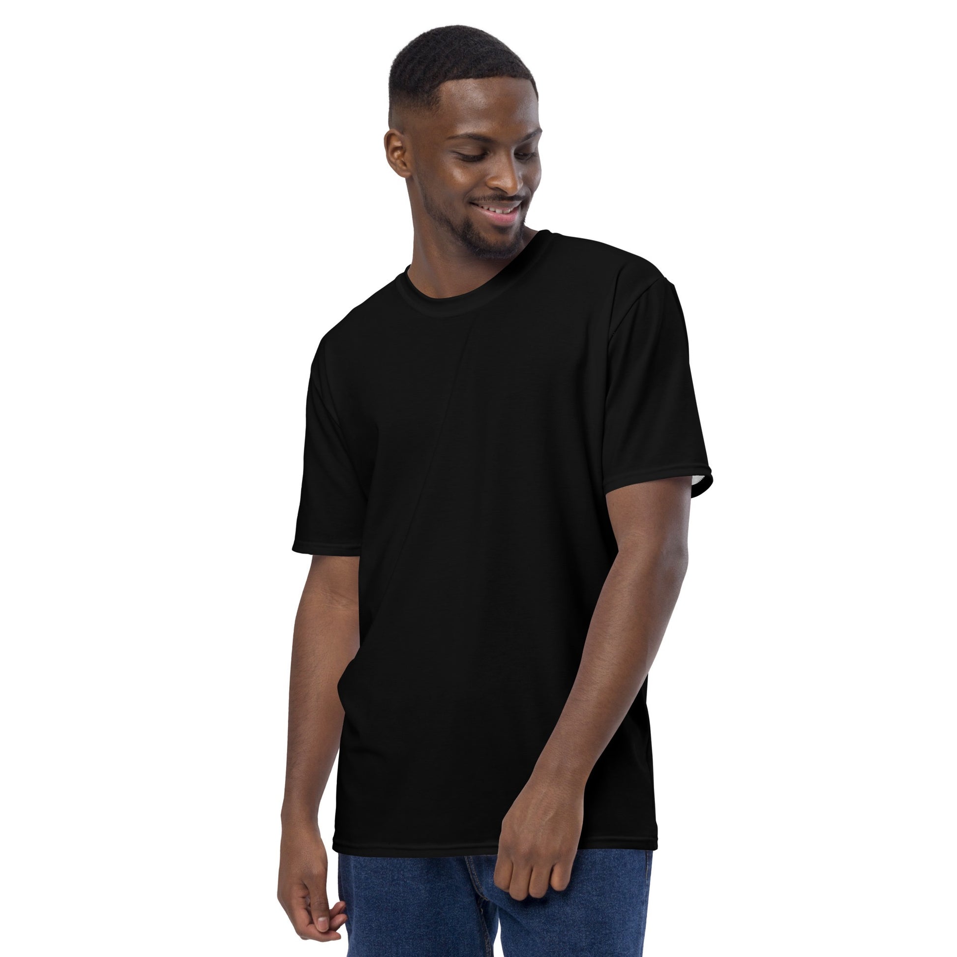 iSAW Mens Black T-Shirt - iSAW Company