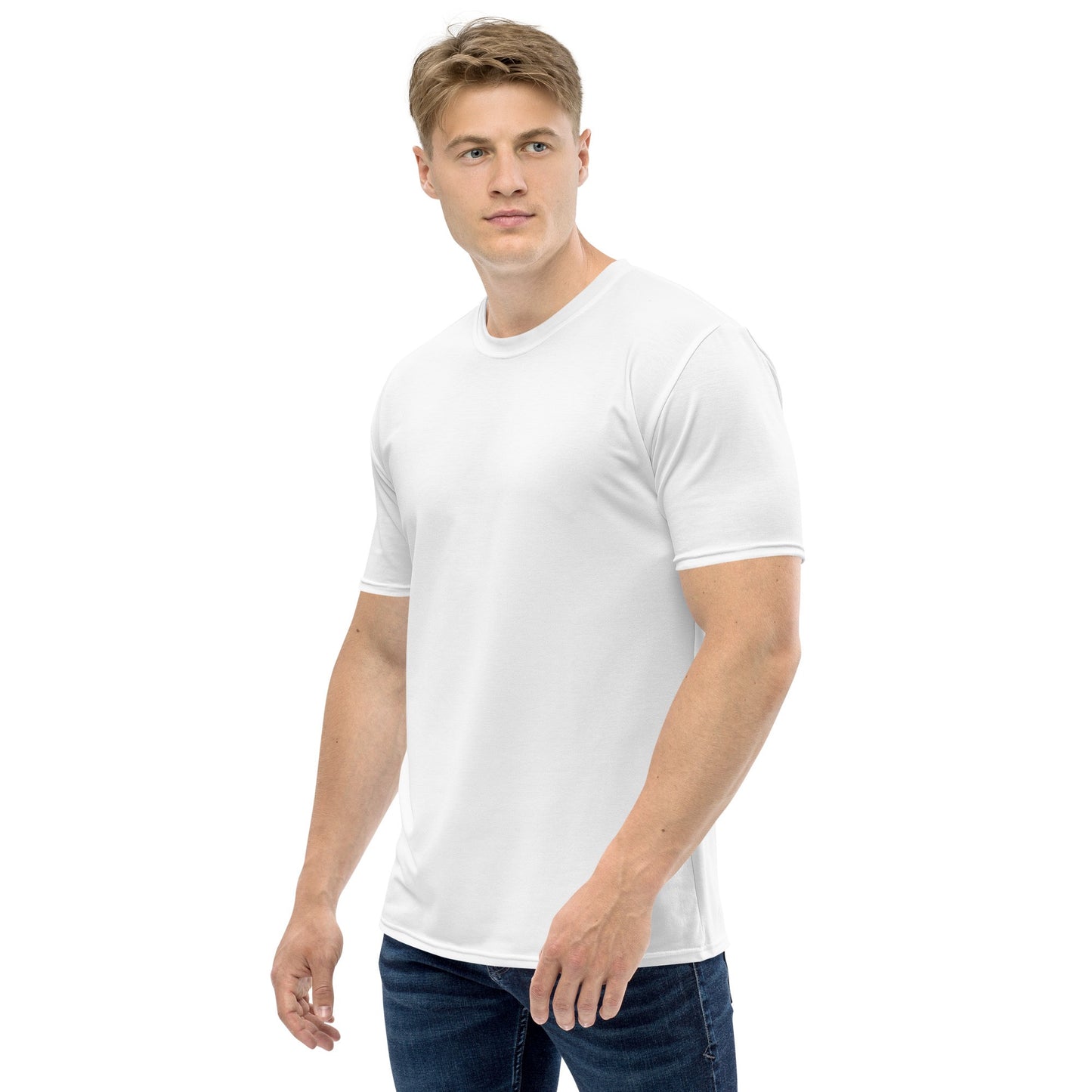 iSAW Mens White T-Shirt - iSAW Company
