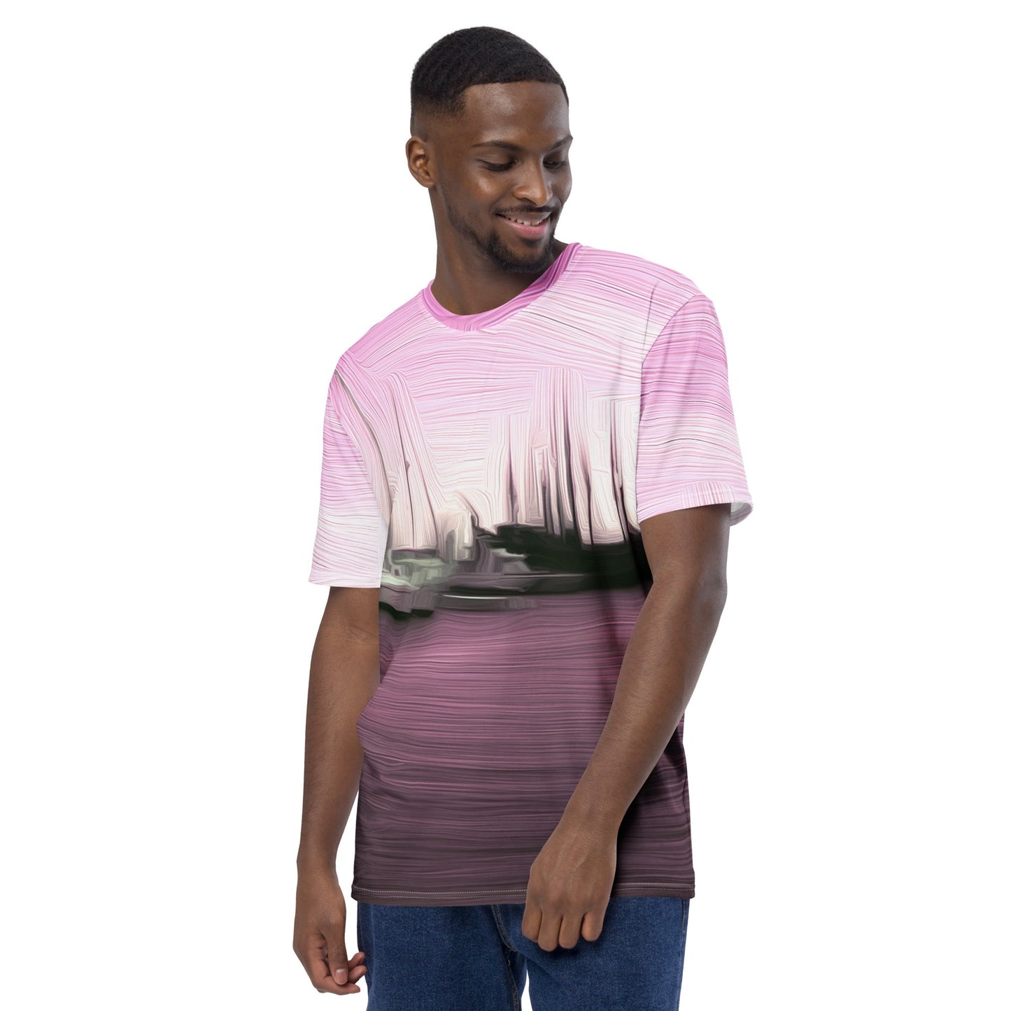 The Sleeping Yachts (at Evening) - Mens T-Shirt - iSAW Company