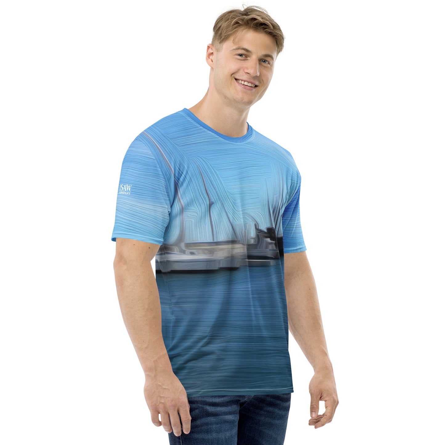 The Sleeping Yachts (at Morning) - Mens T-Shirt