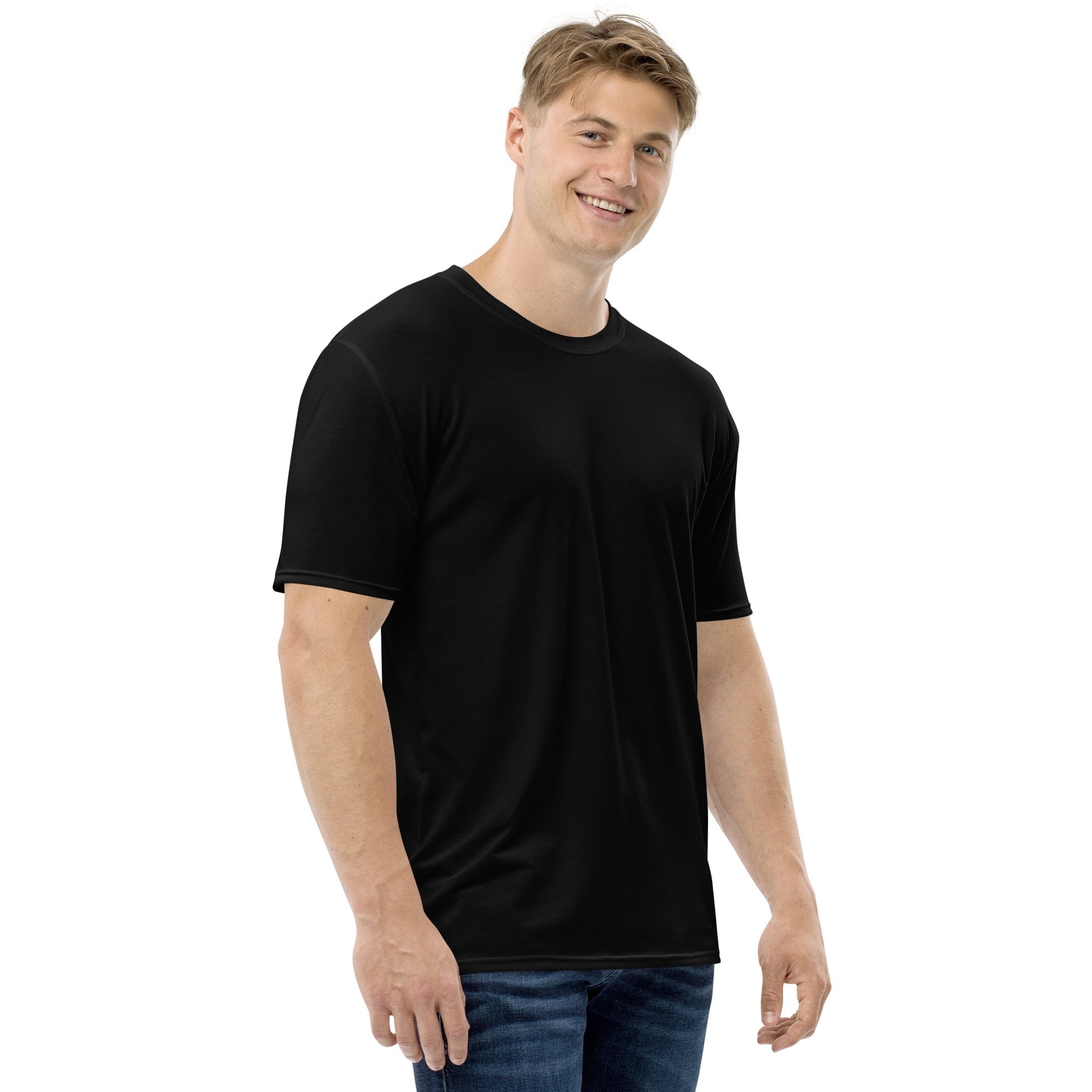 iSAW Mens Black T-Shirt - iSAW Company