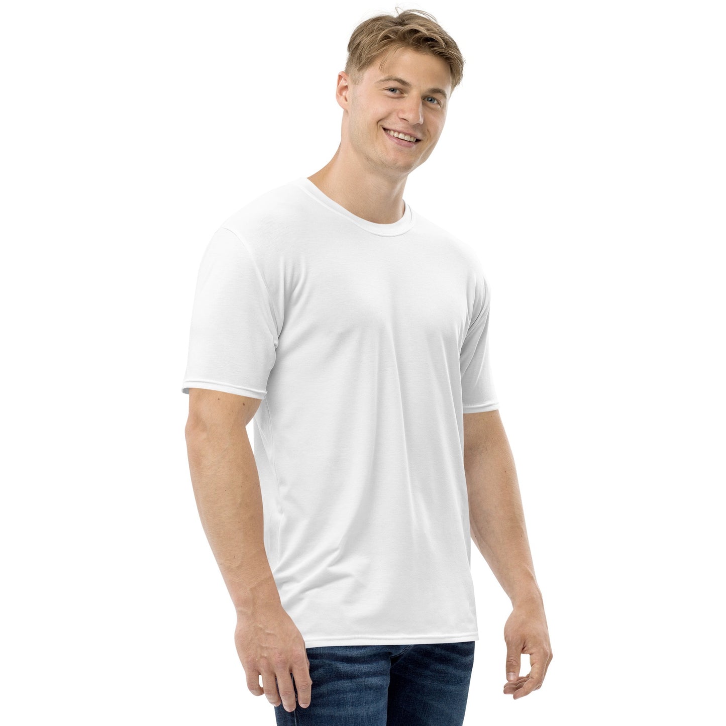 iSAW Mens White T-Shirt - iSAW Company
