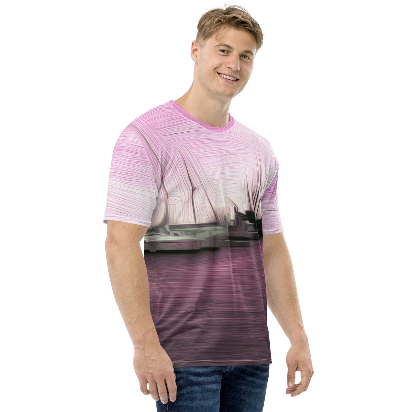 The Sleeping Yachts (at Evening) - Mens T-Shirt - iSAW Company