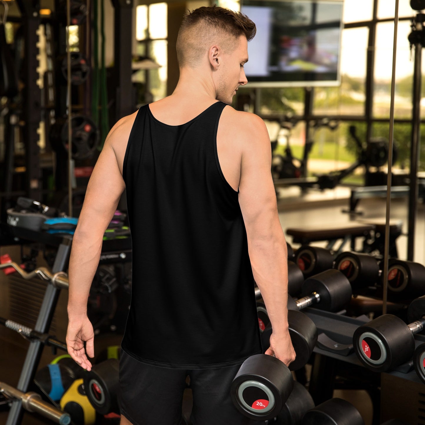 iSAW Mens Black Tank Top - iSAW Company - iSAW Company