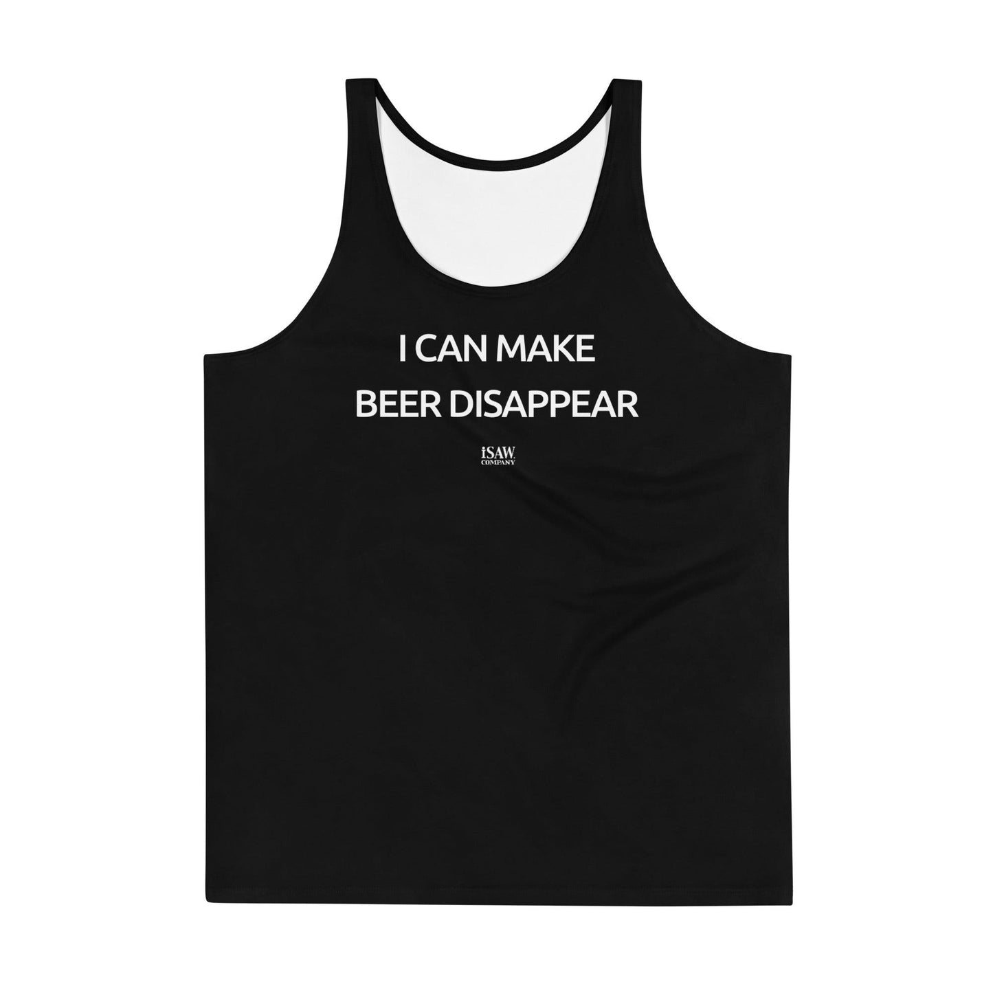 I Can Make Beer Disappear - Mens Black Tank Top