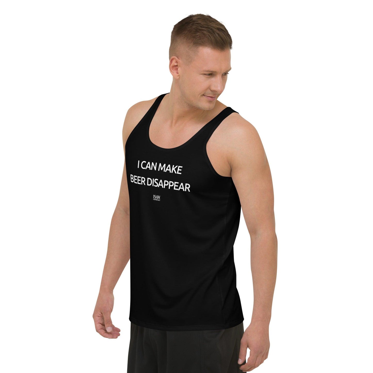 I Can Make Beer Disappear - Mens Black Tank Top