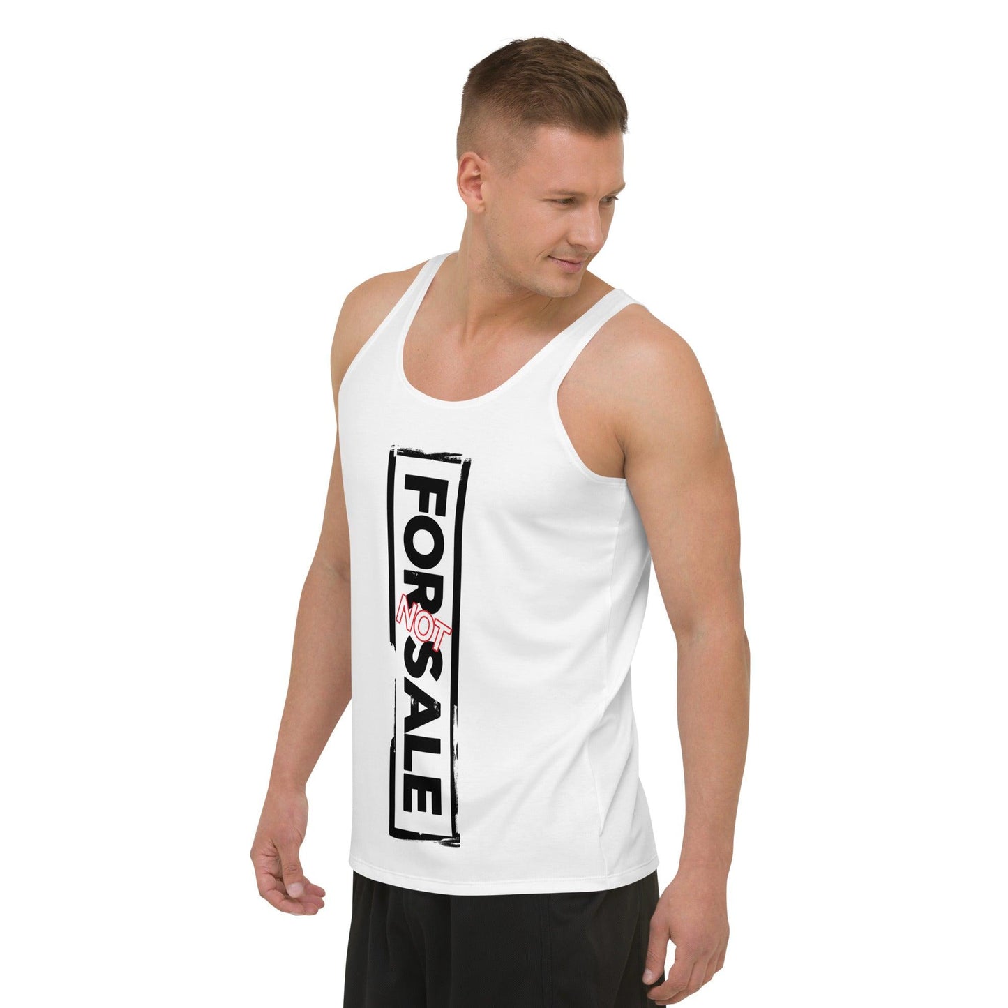 Not For Sale Black Stamp - Mens Tank Top