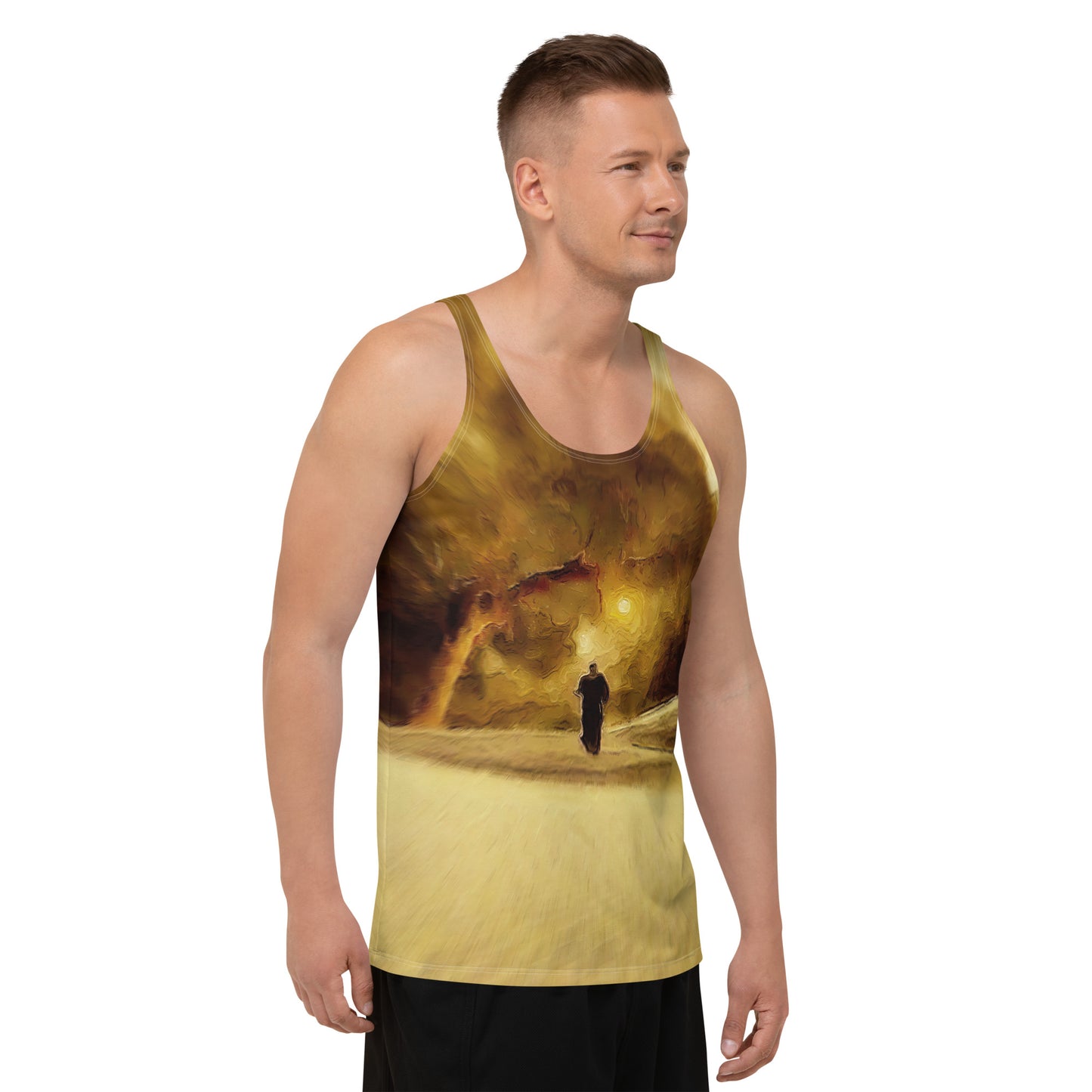 Eye Of The Sand Storm - Mens Tank Top