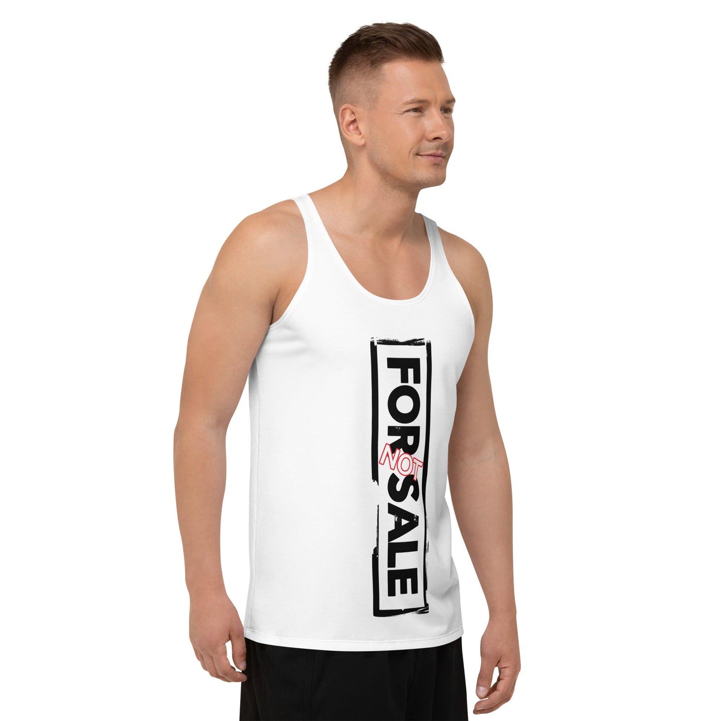 Not For Sale Black Stamp - Mens Tank Top