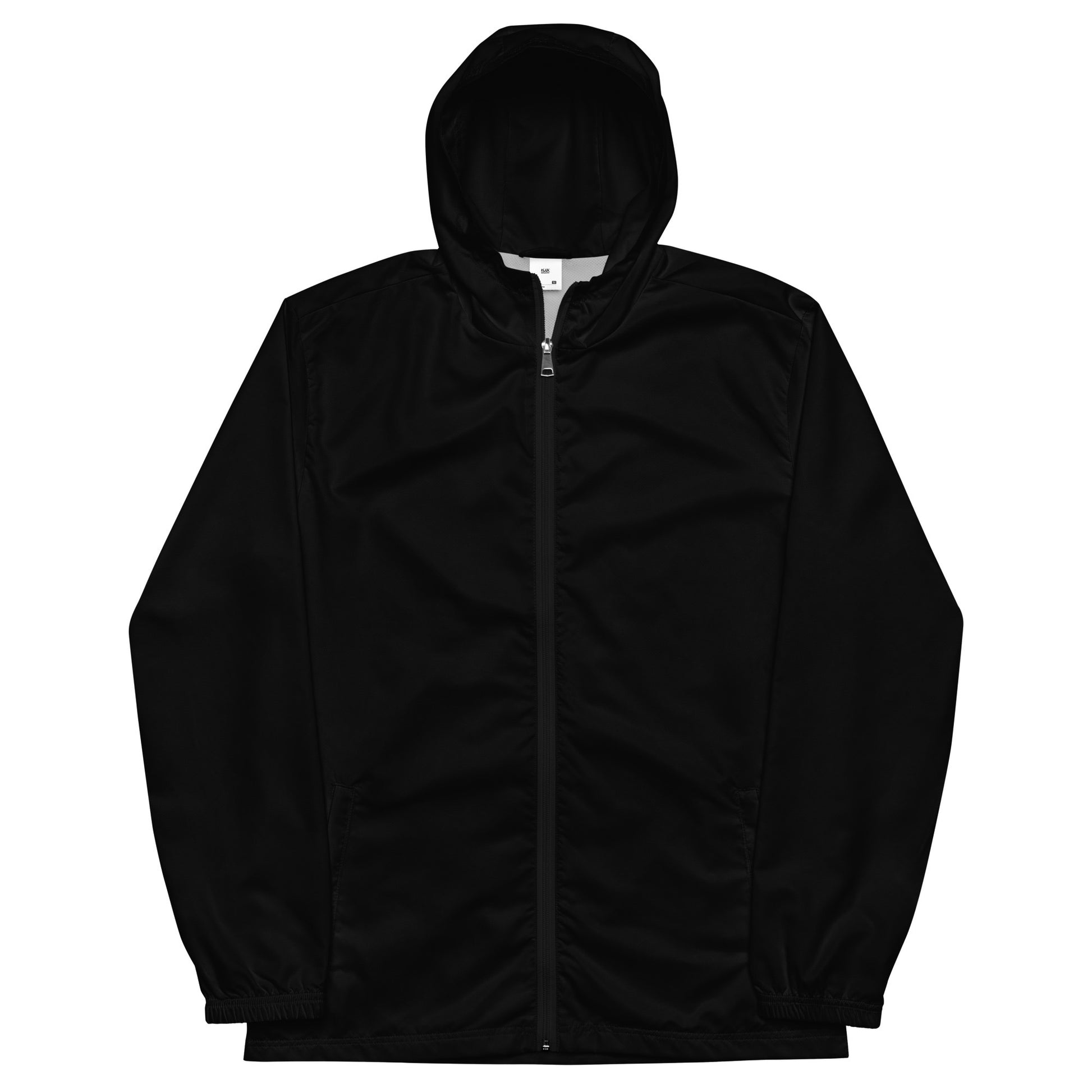 iSAW Mens Black Windbreaker - iSAW Company
