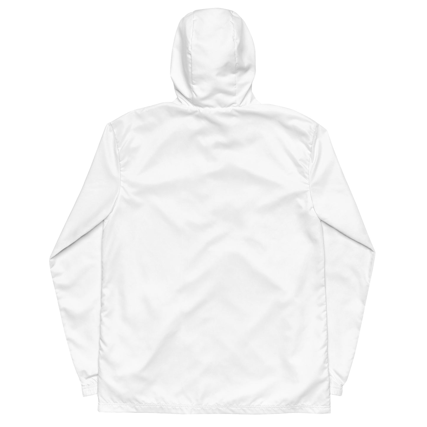 iSAW Mens White Windbreaker - iSAW Company