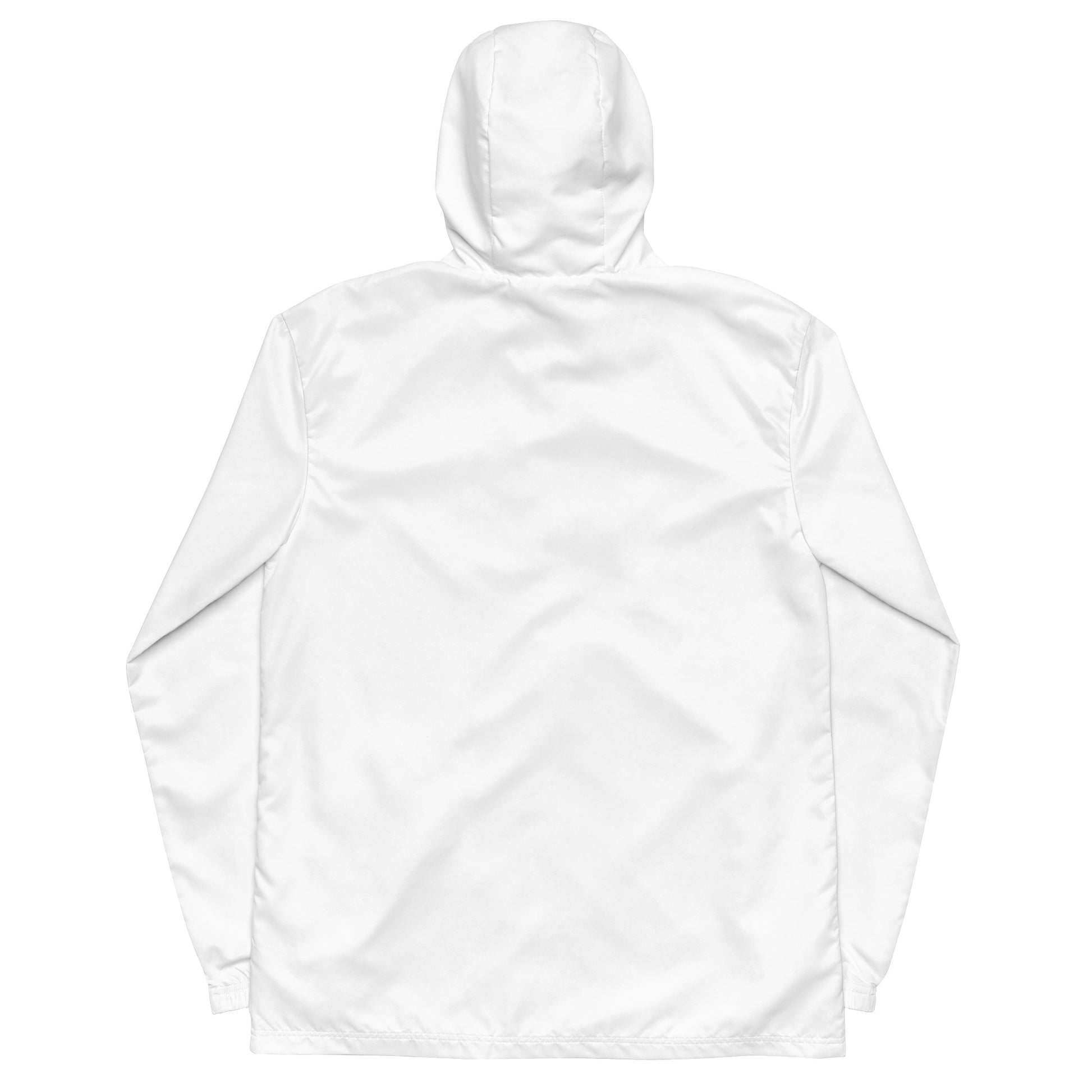 iSAW Mens White Windbreaker - iSAW Company