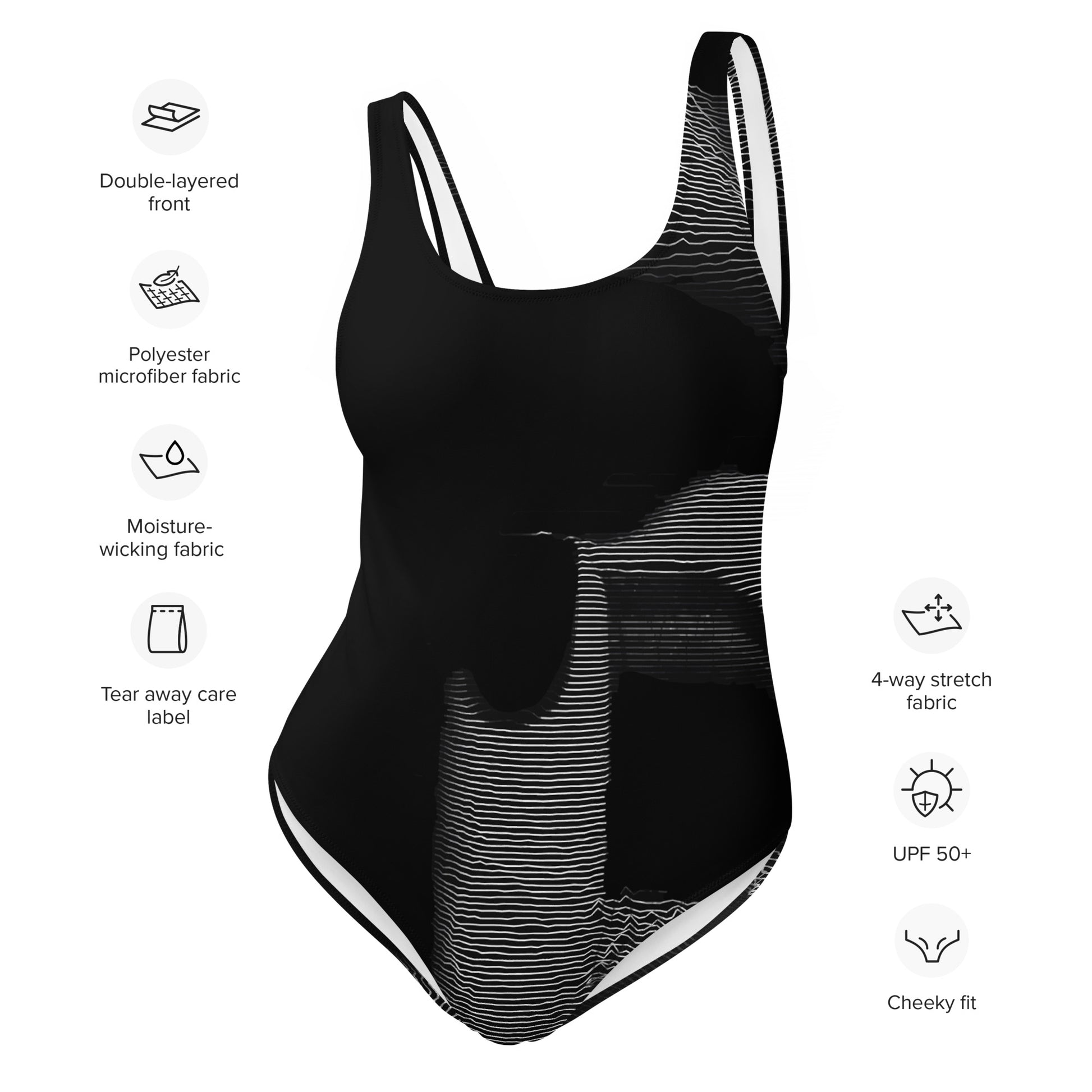 Shhh! - Womens One - Piece Swimsuit - iSAW Company