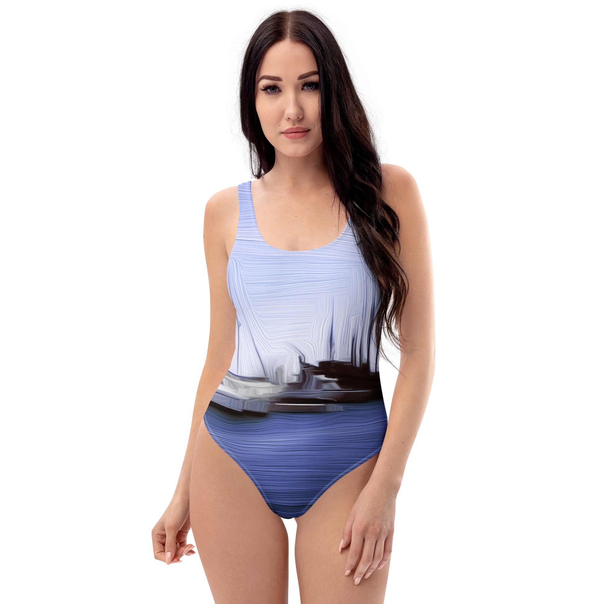 The Sleeping Yachts (at Afternoon) - Womens One - Piece Swimsuit - iSAW Company