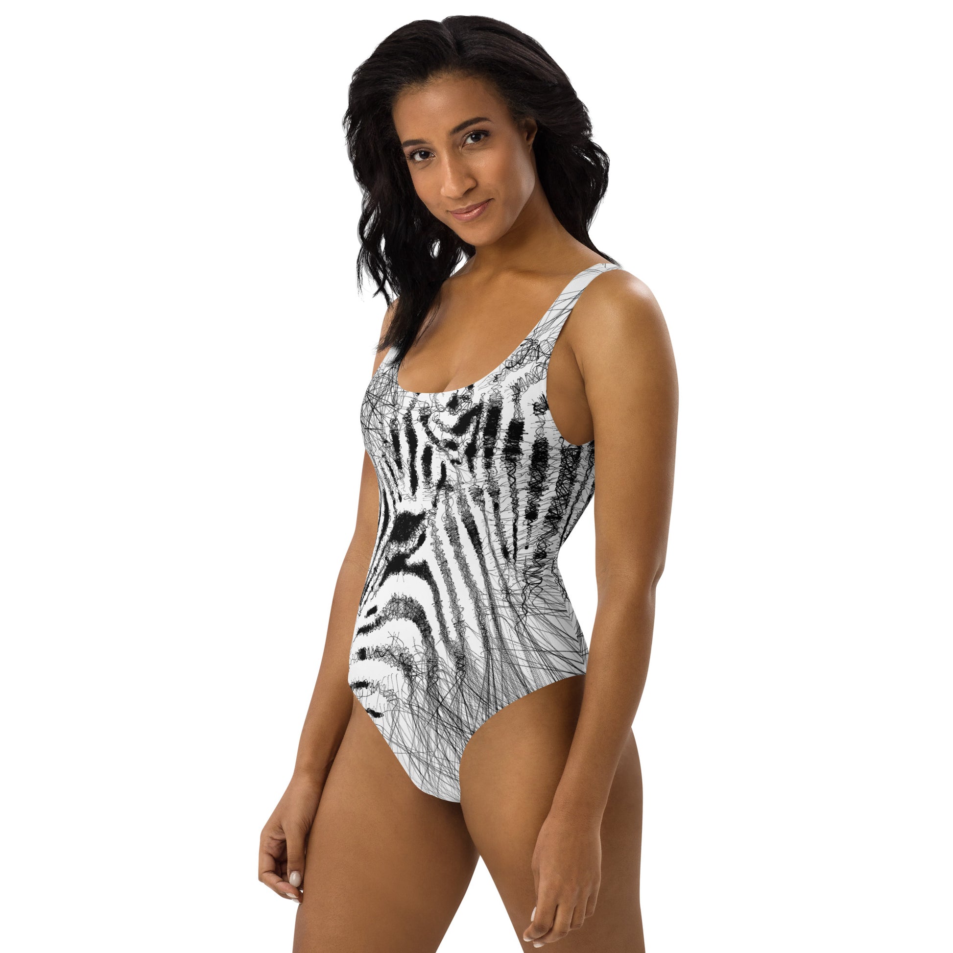 Zebrart - Womens One - Piece Swimsuit - iSAW Company