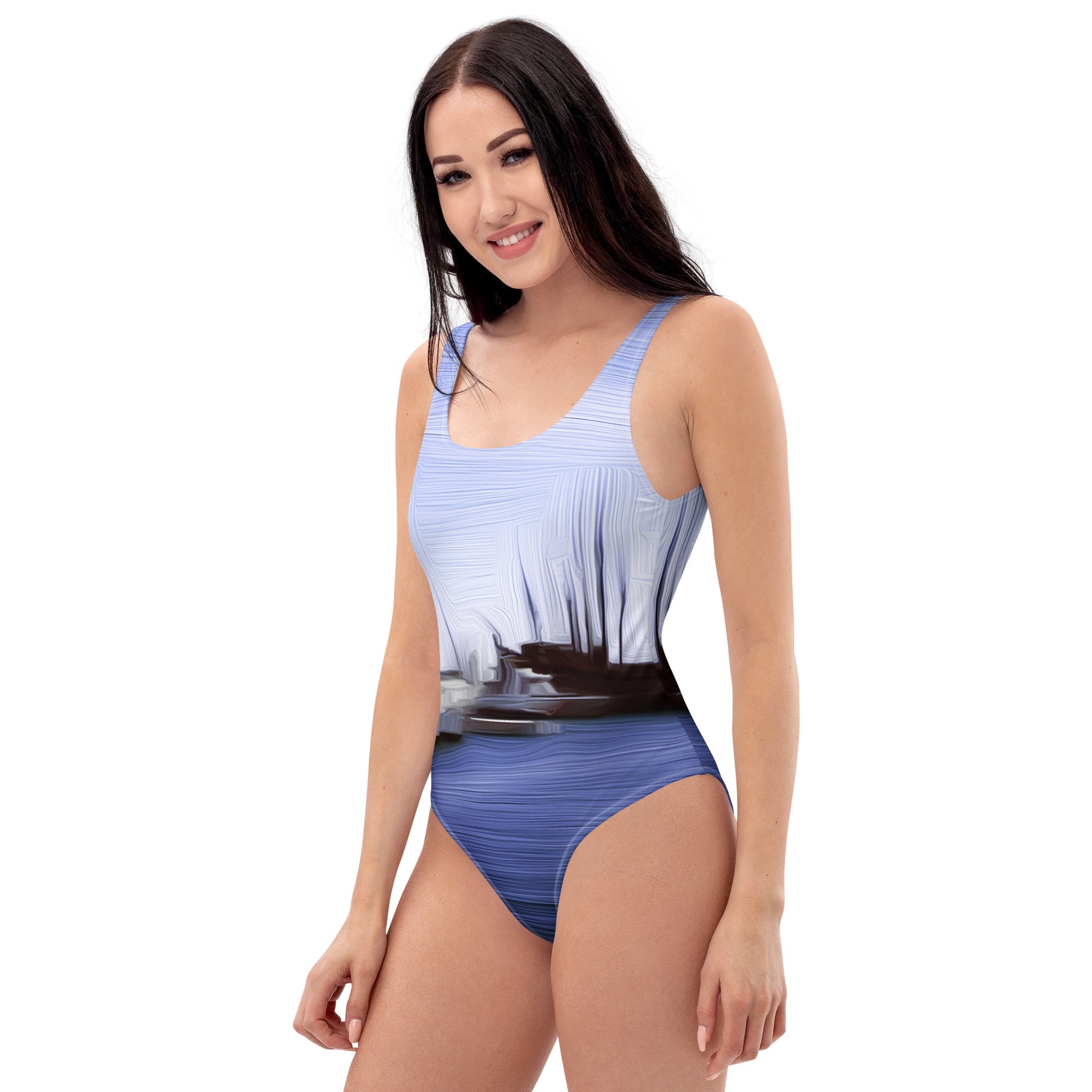 The Sleeping Yachts (at Afternoon) - Womens One - Piece Swimsuit - iSAW Company