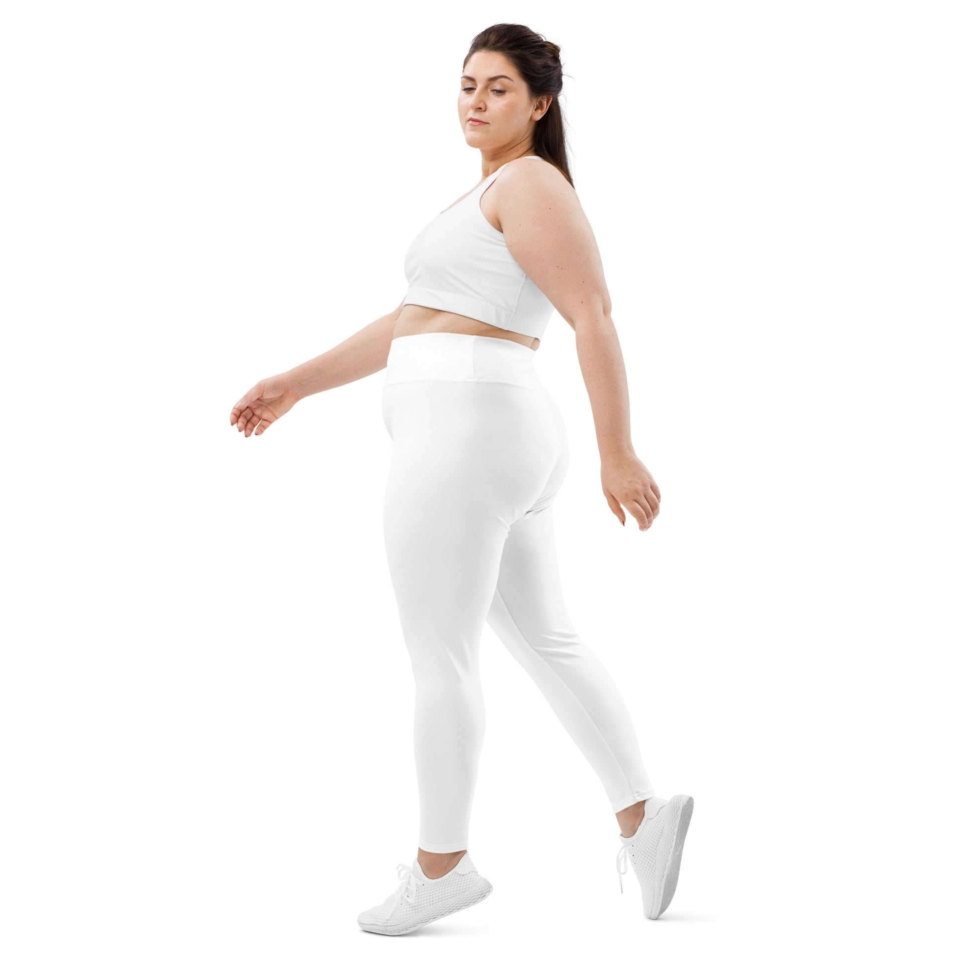 iSAW Womens White XL Leggings - Comfort Fit - iSAW Company