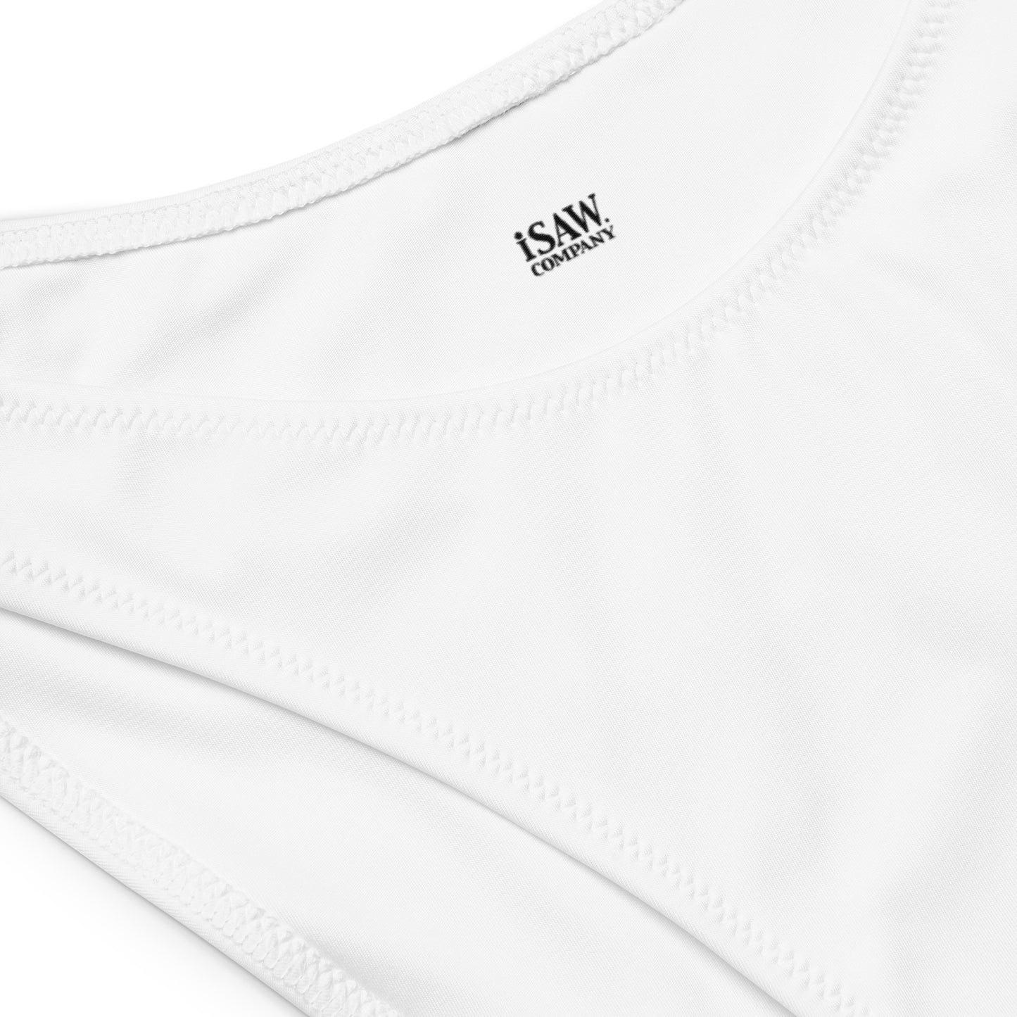 iSAW Womens White Bandeau Bikini - iSAW Company