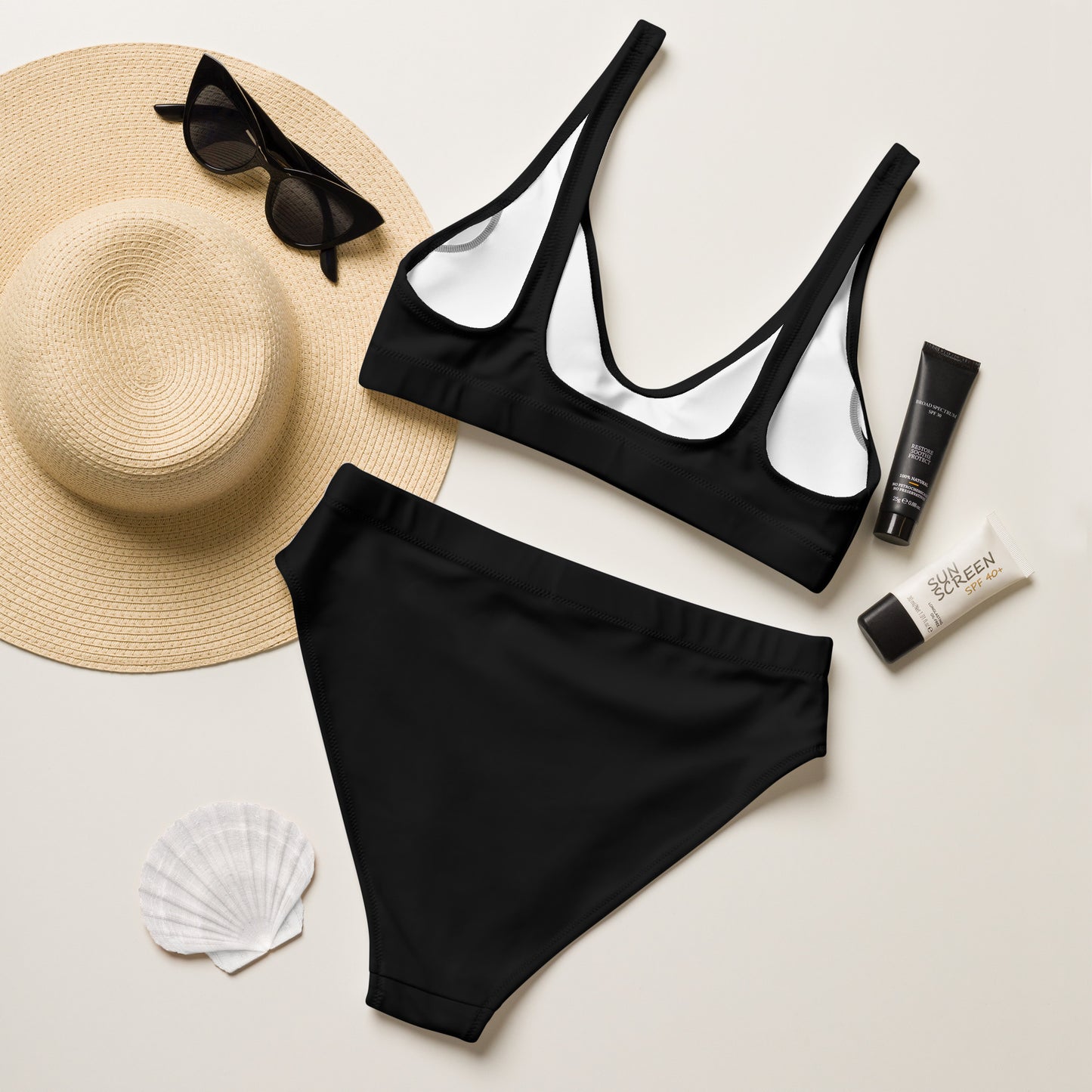 iSAW Womens Black Two - Piece Bikini - iSAW Company