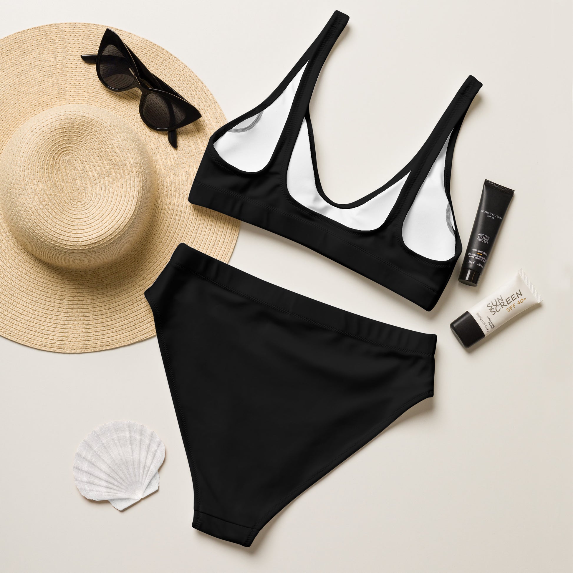 iSAW Womens Black Two - Piece Bikini - iSAW Company