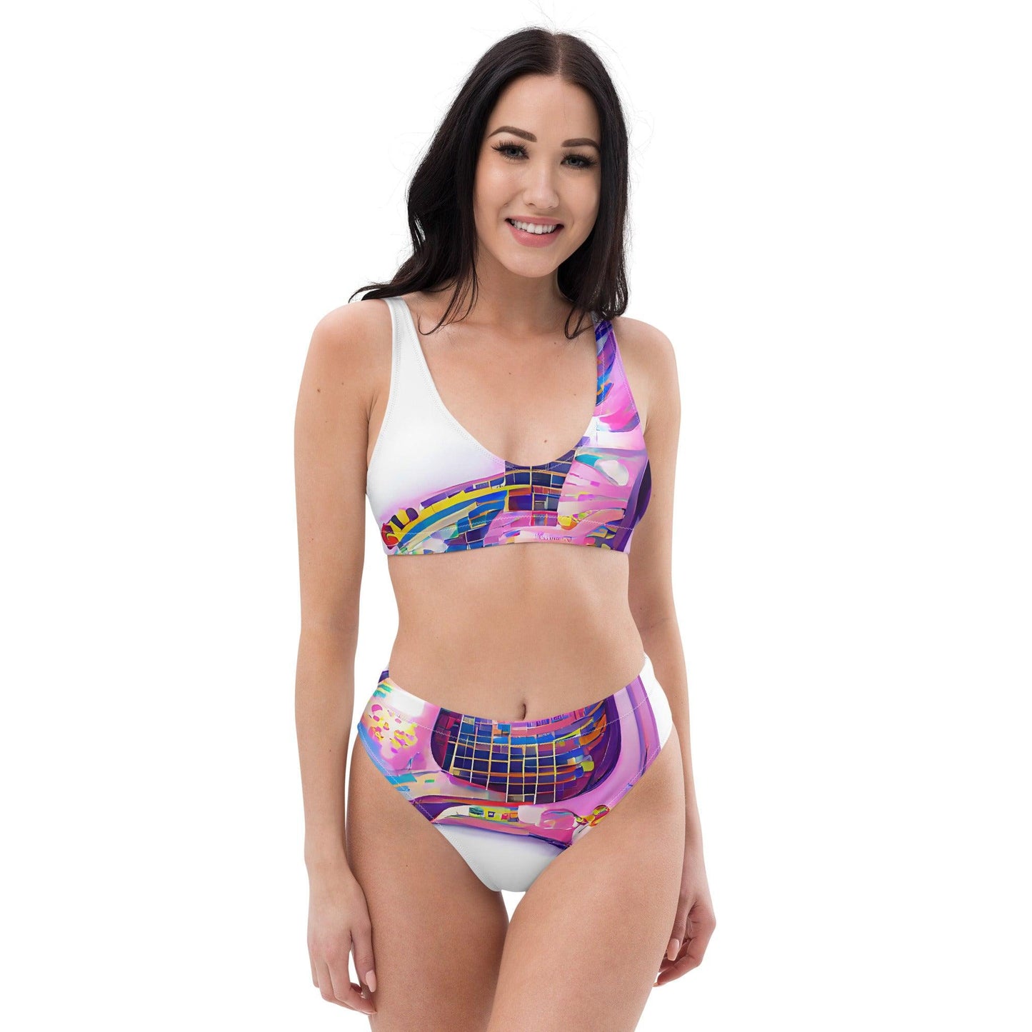 Hippie Guitar - Womens Two-Piece Bikini - iSAW Company