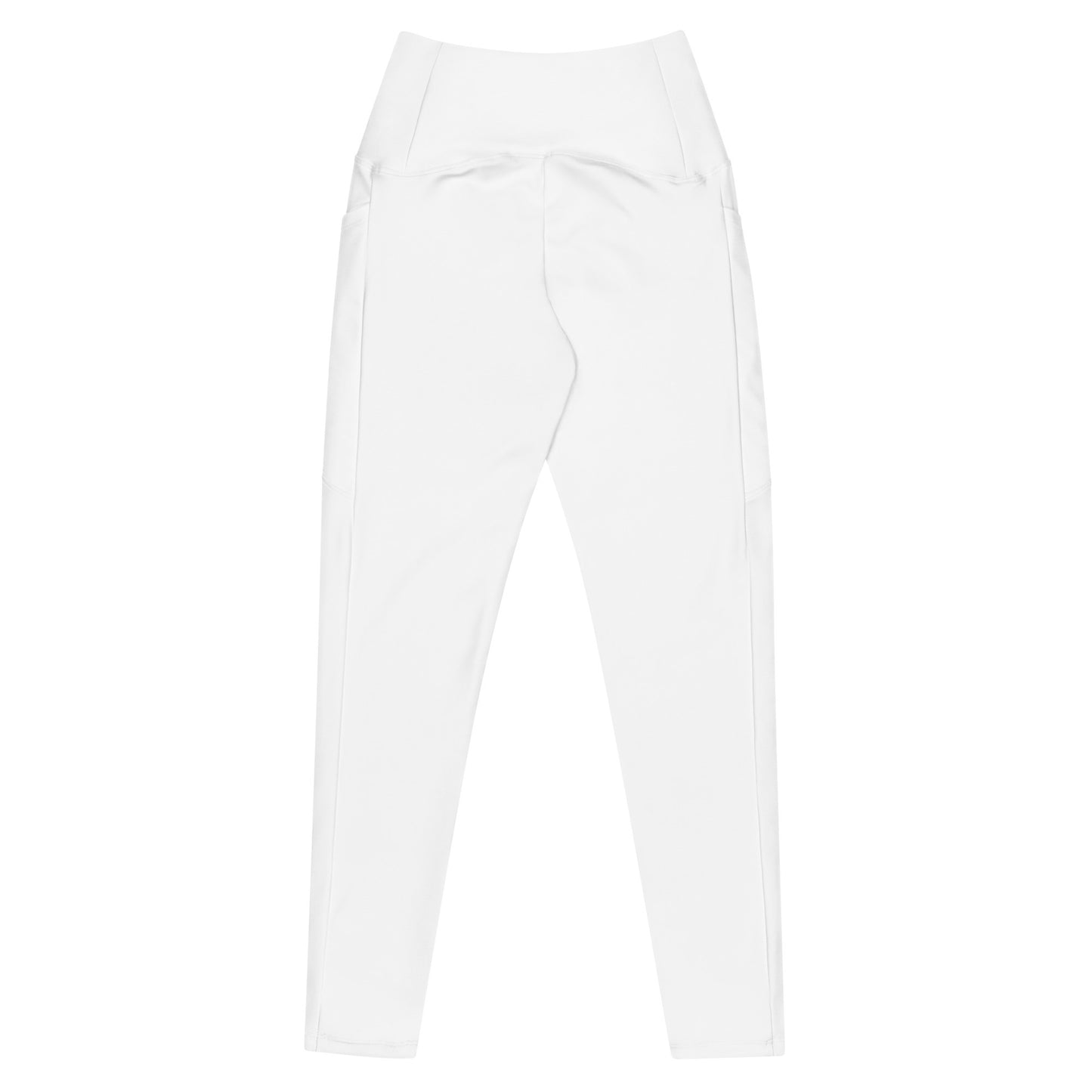 iSAW Womens White Leggings with Pockets - iSAW Company