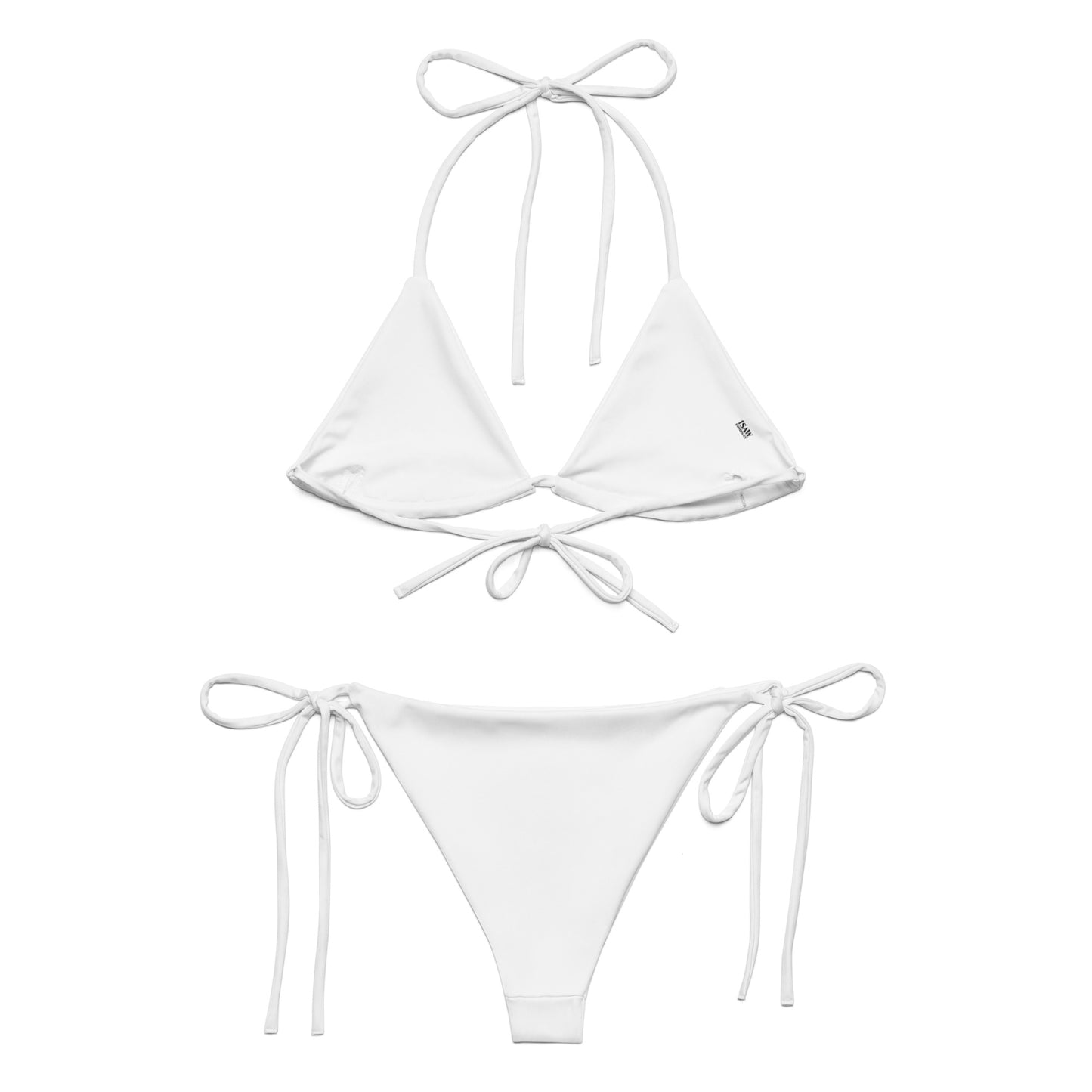 iSAW Womens White String Bikini - iSAW Company