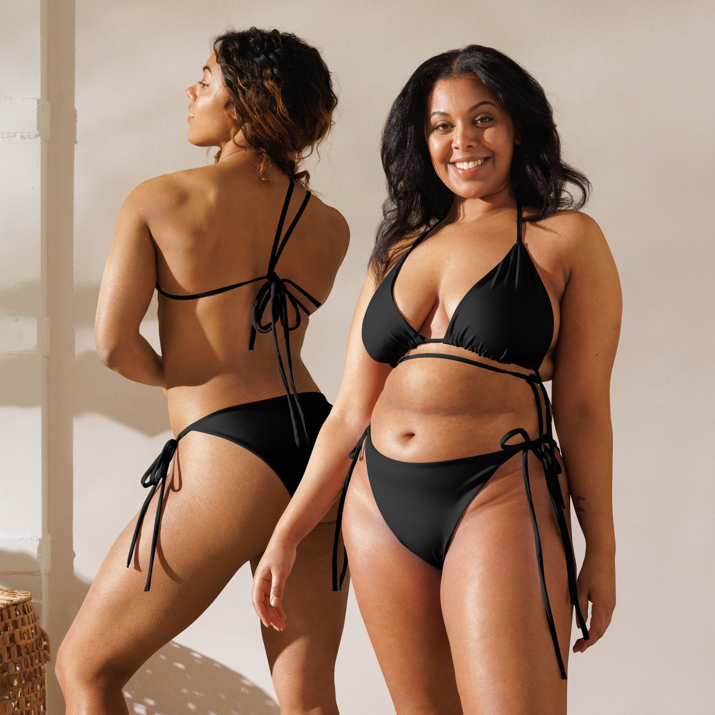 iSAW Womens Black String Bikini - iSAW Company