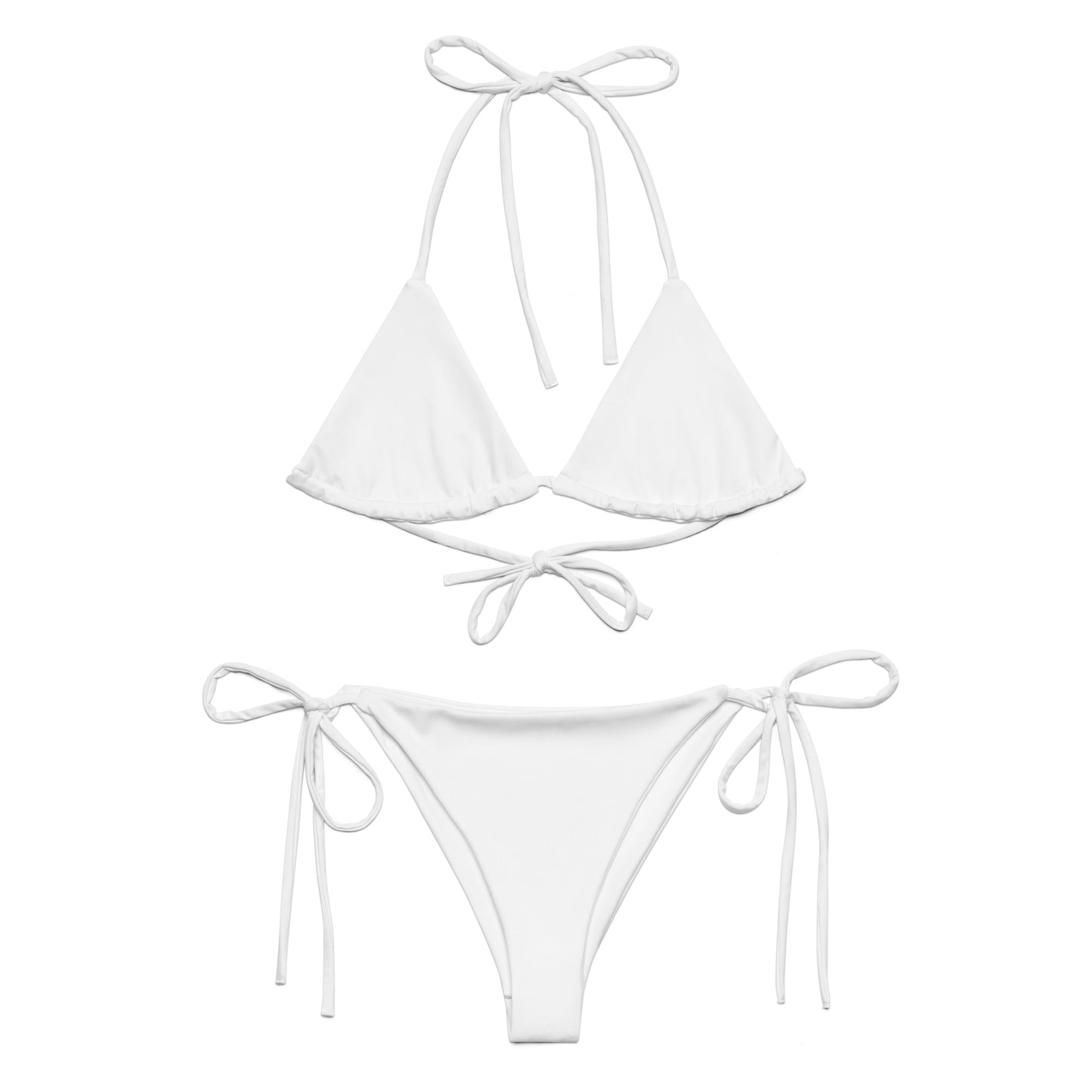 iSAW Womens White String Bikini - iSAW Company