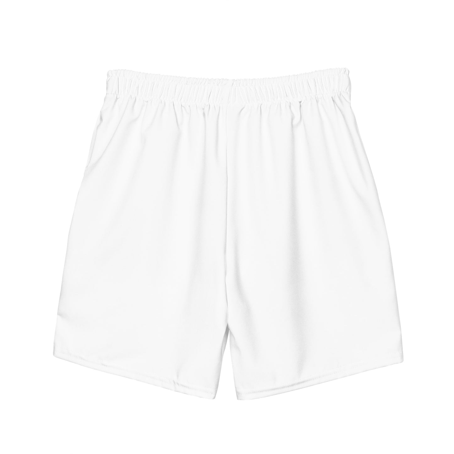 iSAW Mens White Swim Trunks - iSAW Company