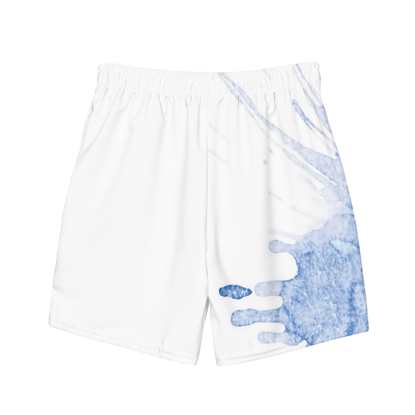 Watercolour Blue Splash - Mens Swim Trunks - iSAW Company