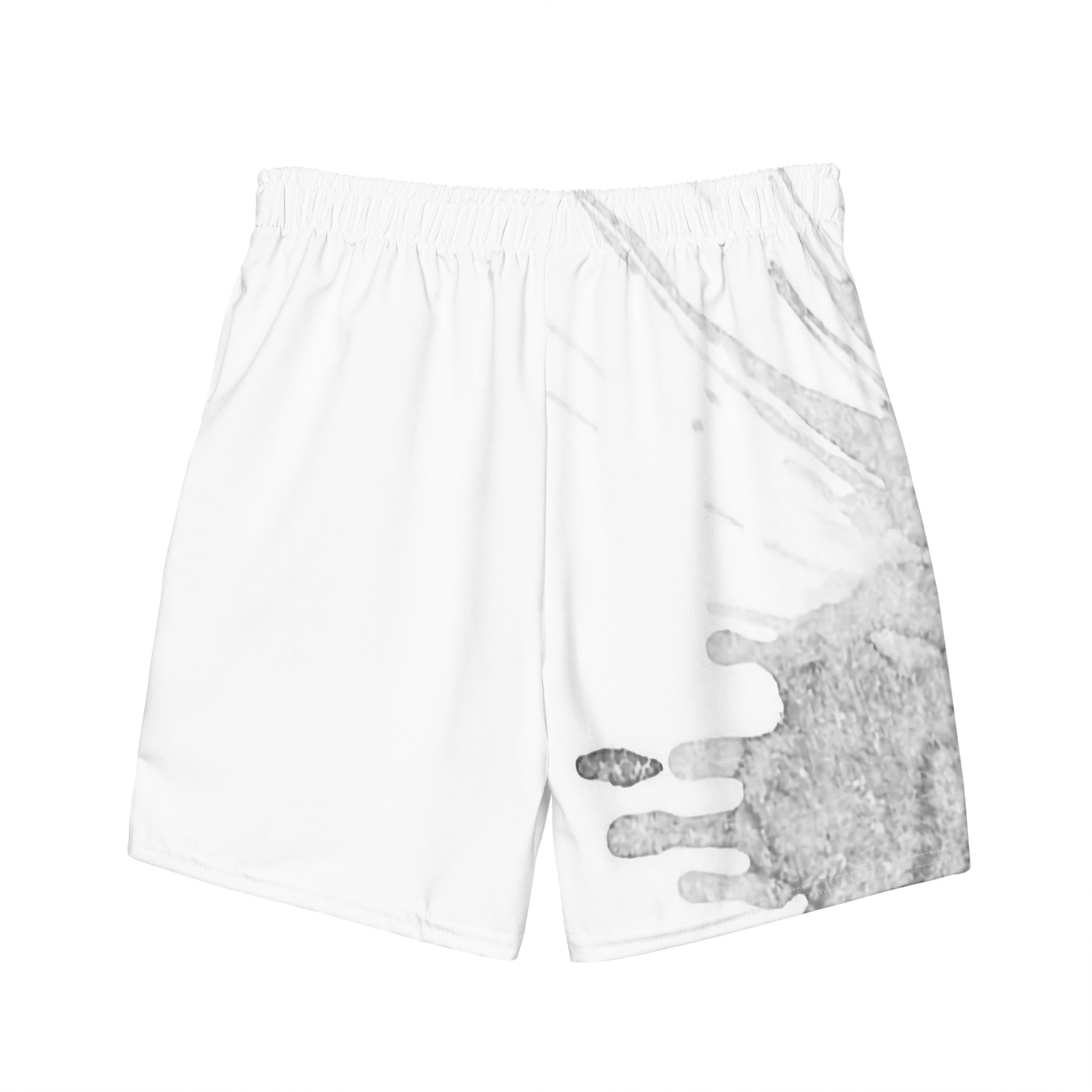 Watercolour Grey Splash - Mens Swim Trunks - iSAW Company