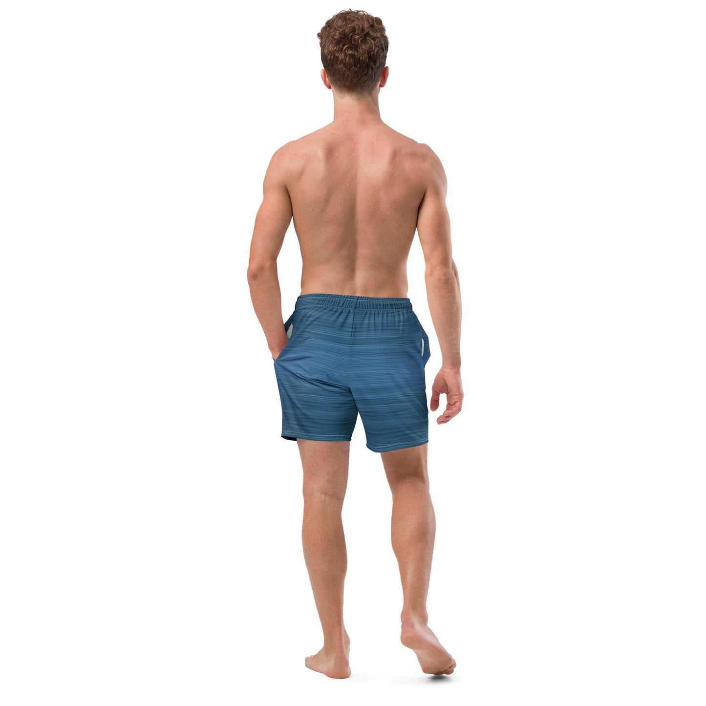 The Sleeping Yachts (at Morning) - Mens Swim Trunks - iSAW Company