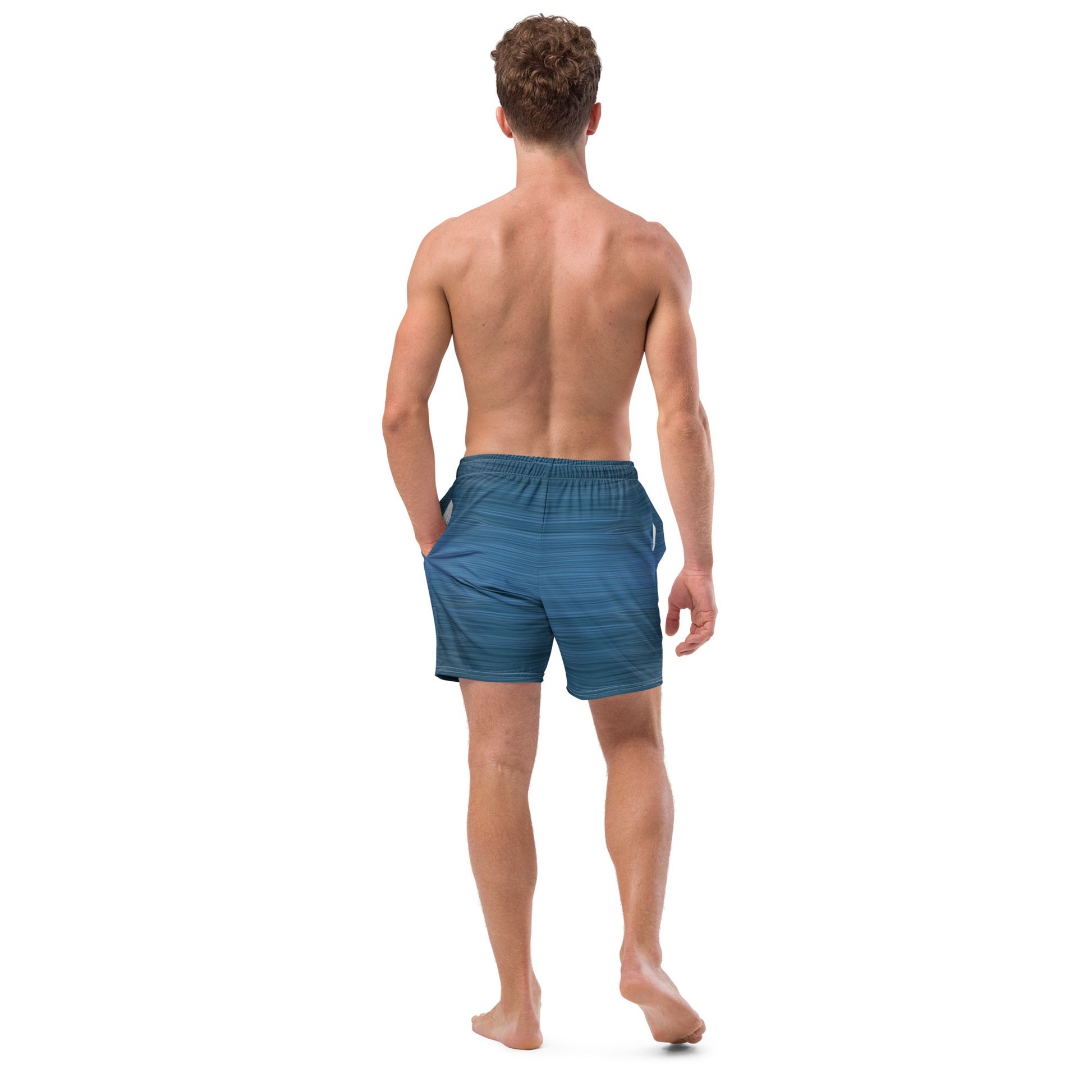 The Sleeping Yachts (at Morning) - Mens Swim Trunks - iSAW Company
