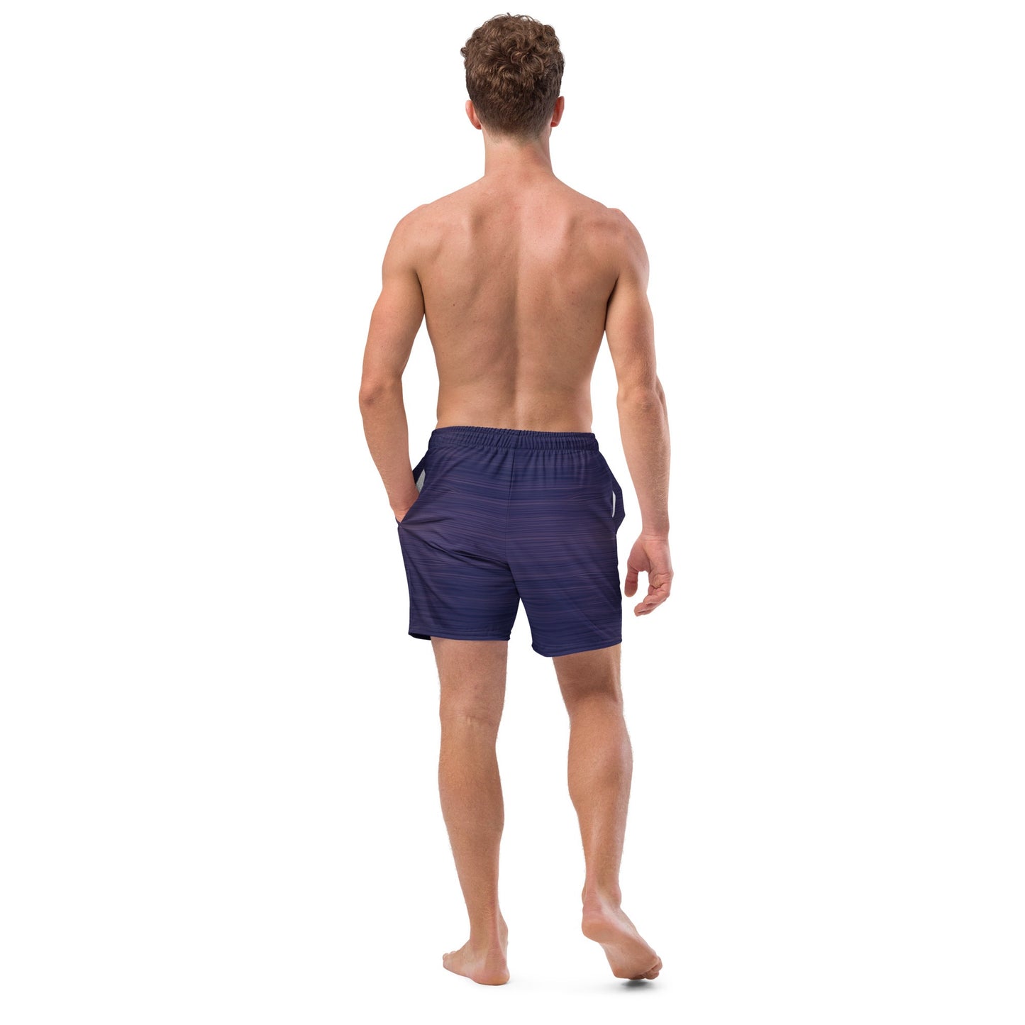 The Sleeping Yachts (at Sunset) - Mens Swim Trunks - iSAW Company