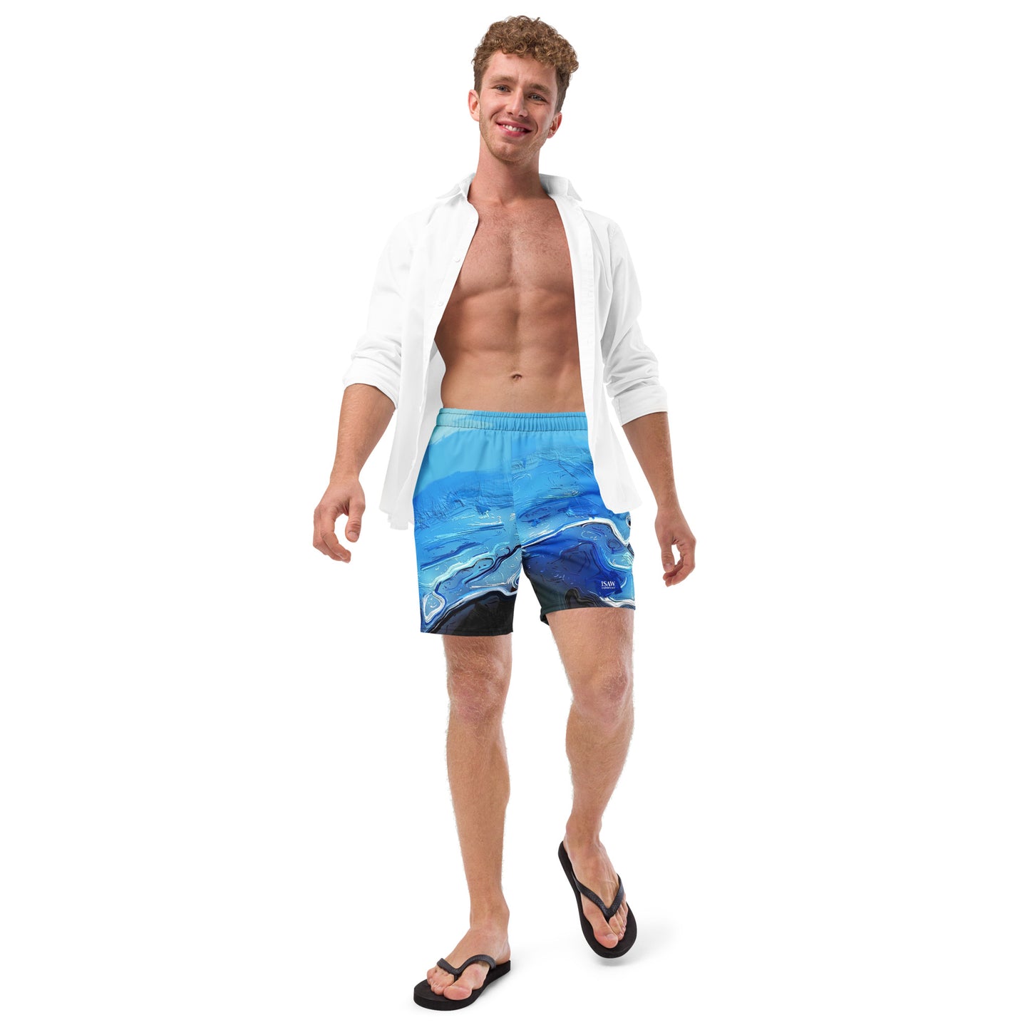 A Drop In The Ocean - Mens Swim Trunks - iSAW Company