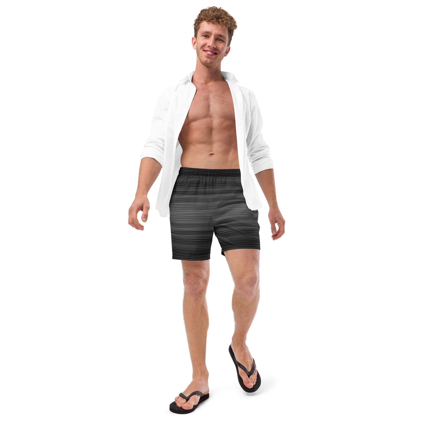 The Sleeping Yachts (at Night) - Mens Swim Trunks - iSAW Company