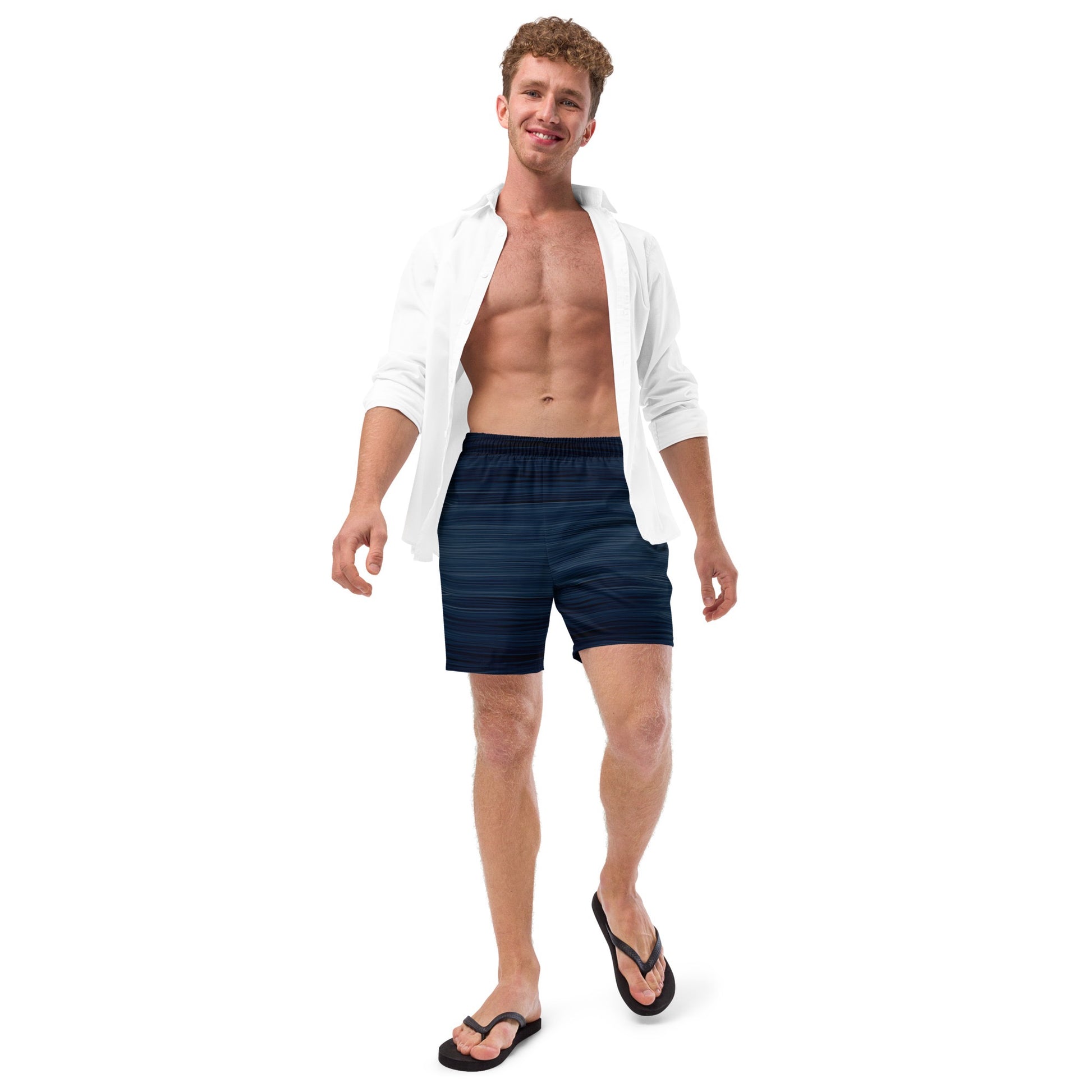 The Sleeping Yachts (at Sunrise) - Mens Swim Trunks - iSAW Company