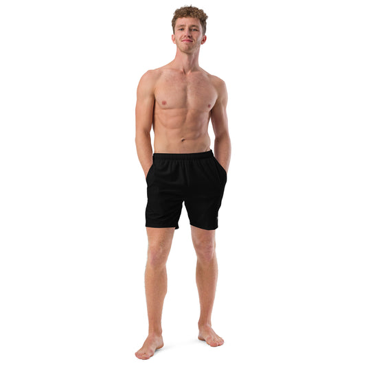 iSAW Mens Black Swim Trunks - iSAW Company