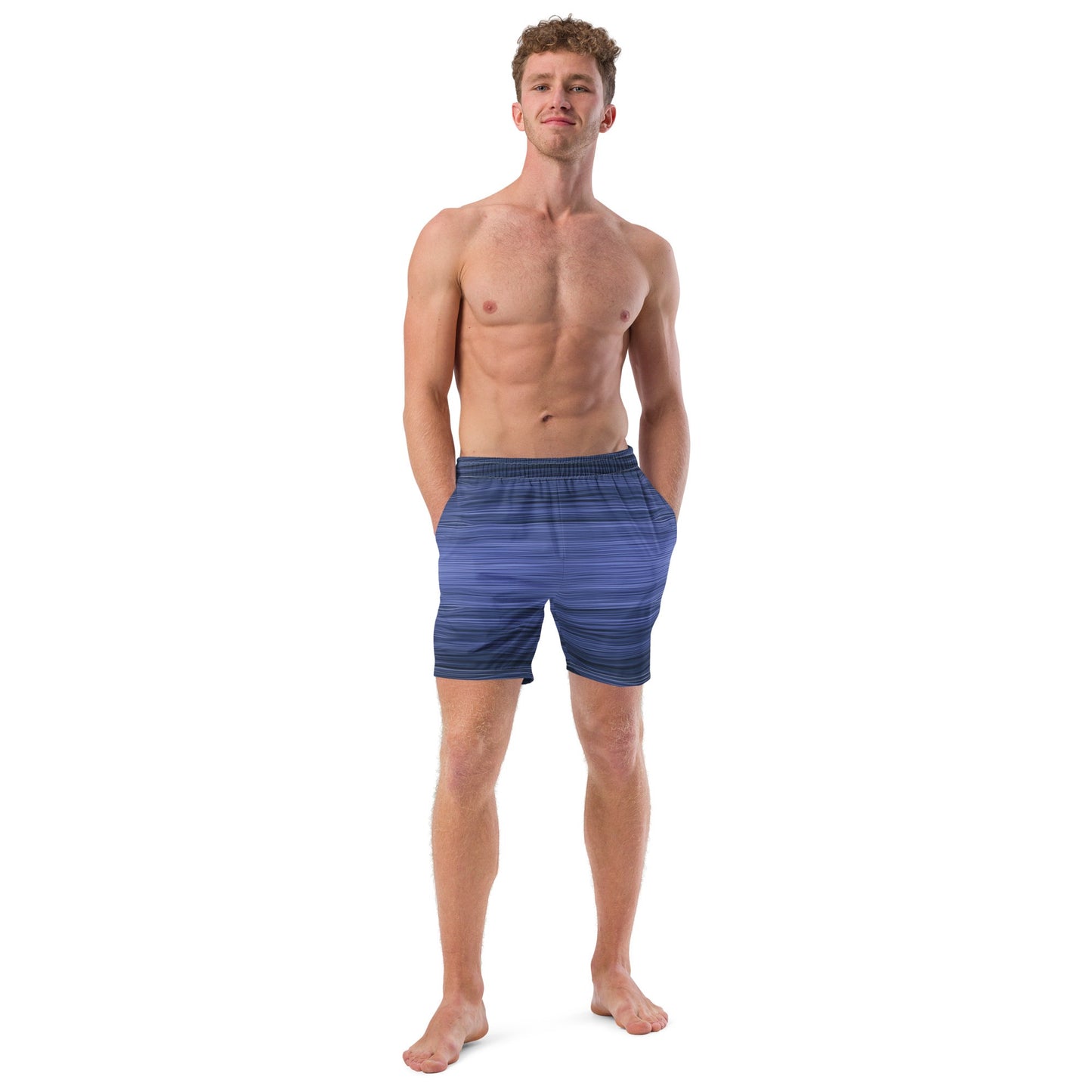 The Sleeping Yachts (at Afternoon) - Mens Swim Trunks - iSAW Company