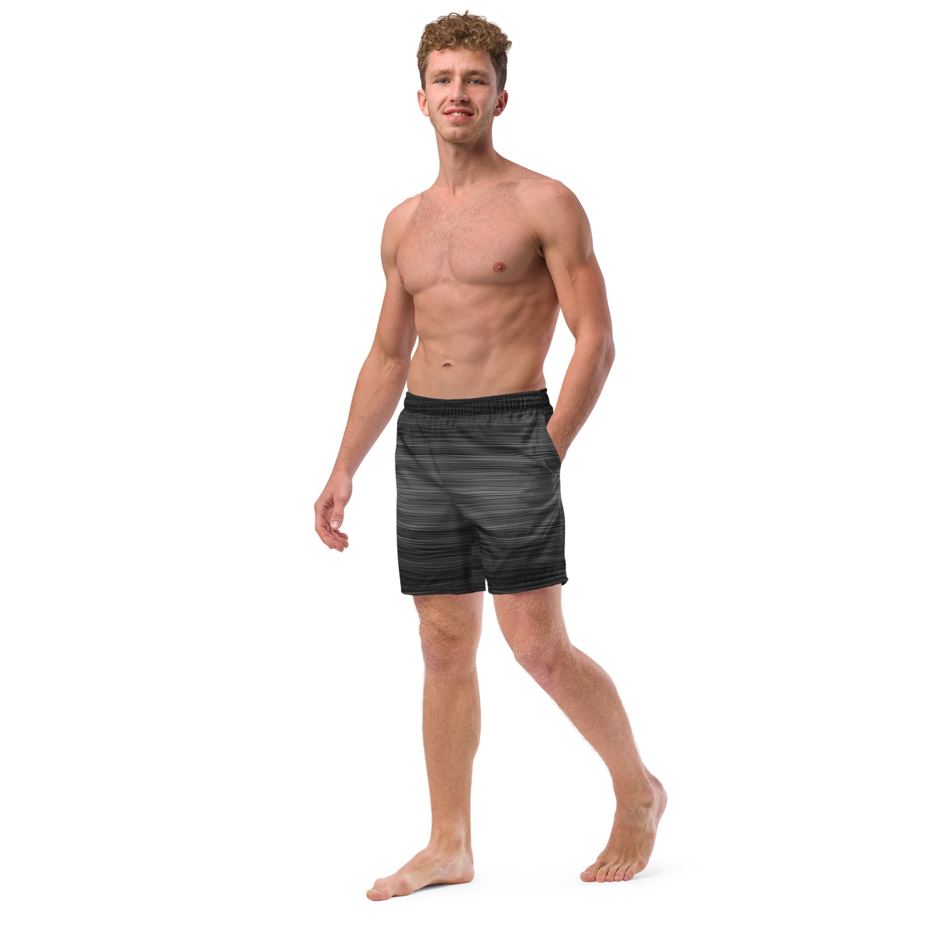 The Sleeping Yachts (at Night) - Mens Swim Trunks - iSAW Company