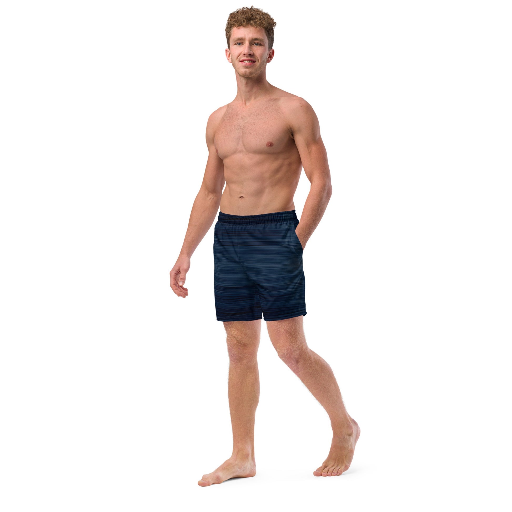 The Sleeping Yachts (at Sunrise) - Mens Swim Trunks - iSAW Company