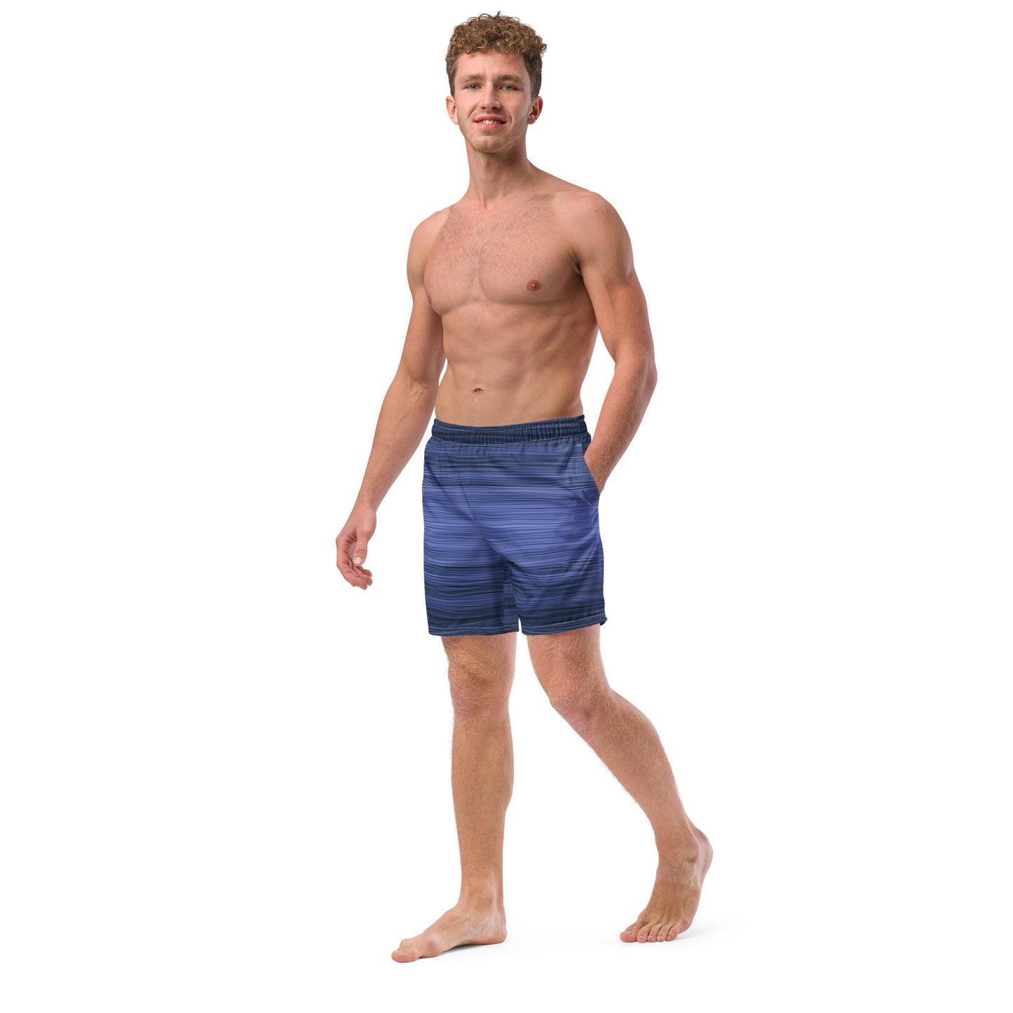 The Sleeping Yachts (at Afternoon) - Mens Swim Trunks - iSAW Company