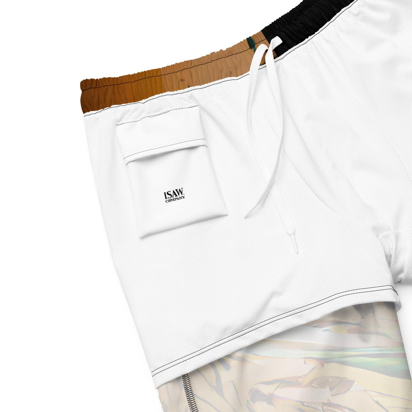 Half Black Half Gāolàng - Mens Swim Trunks - iSAW Company