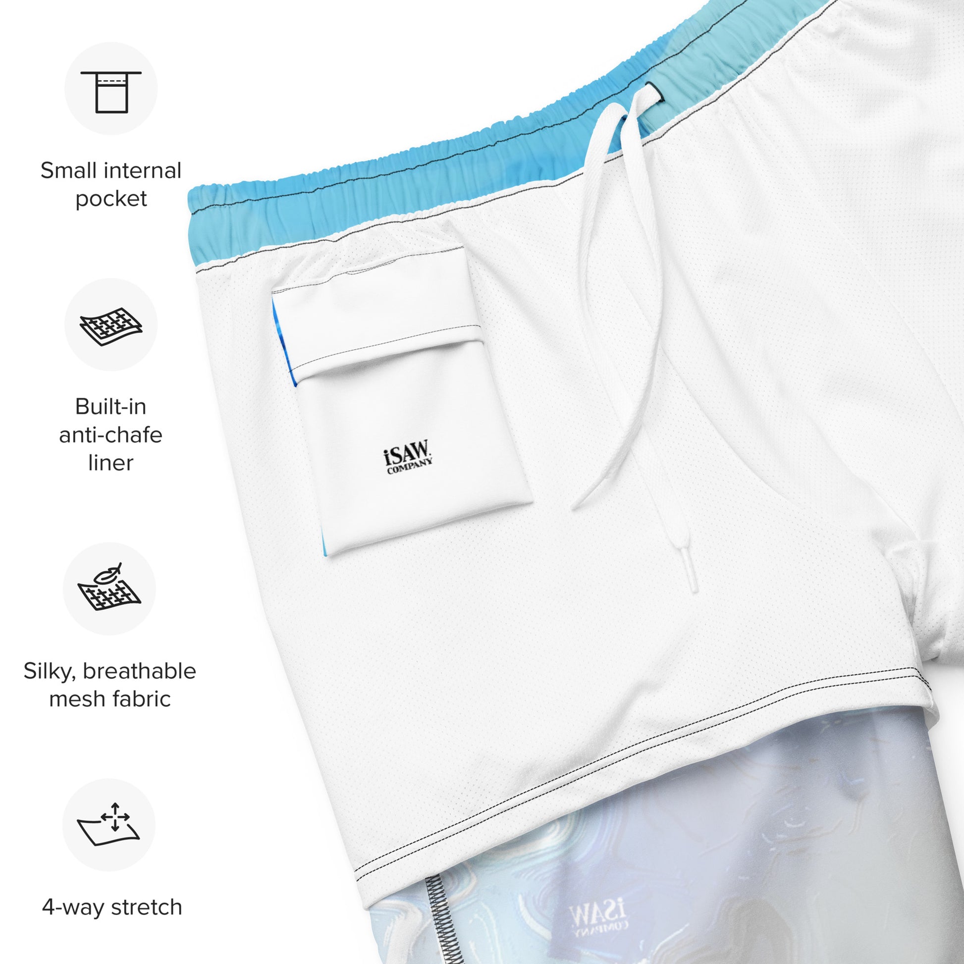 A Drop In The Ocean - Mens Swim Trunks - iSAW Company