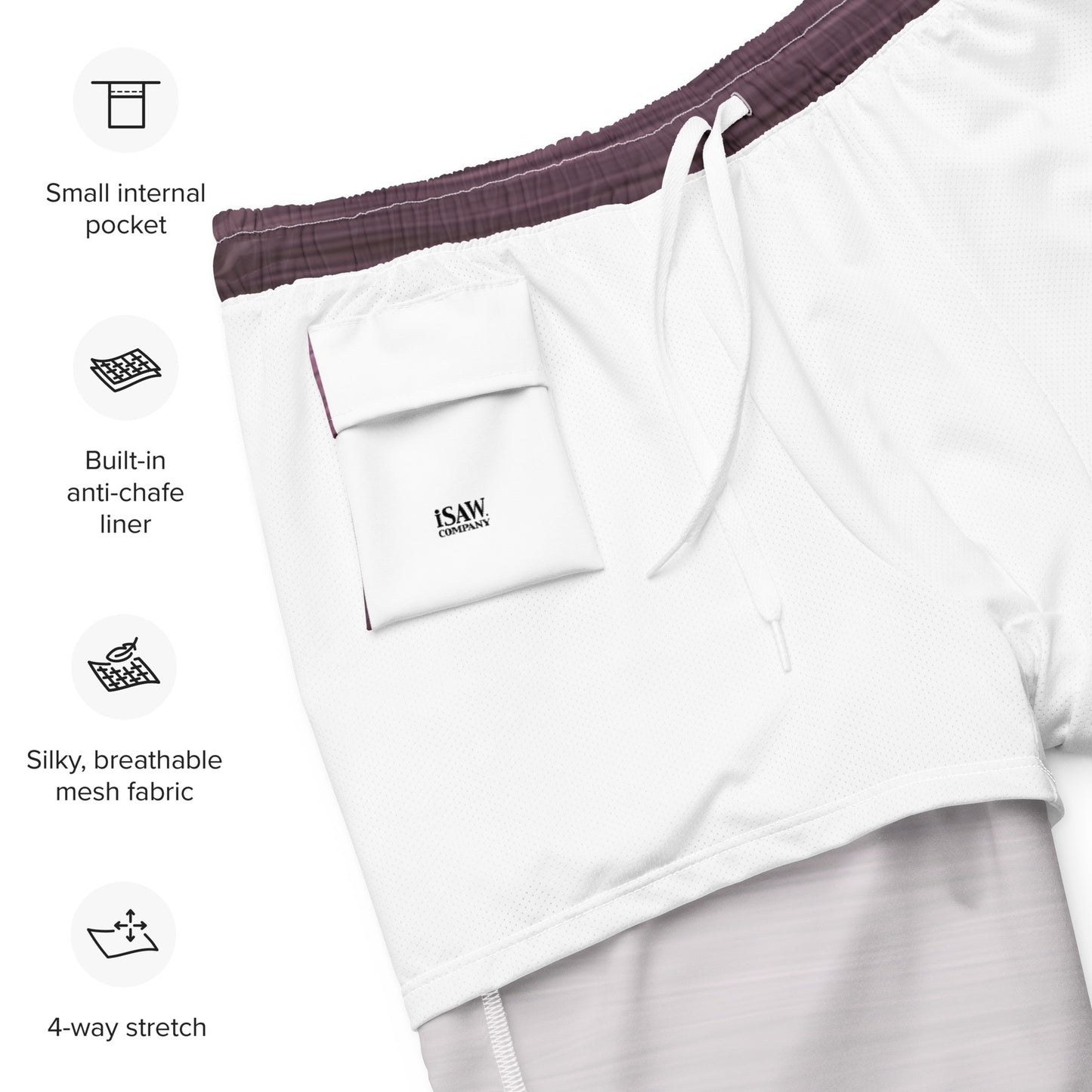 The Sleeping Yachts (at Evening) - Mens Swim Trunks - iSAW Company