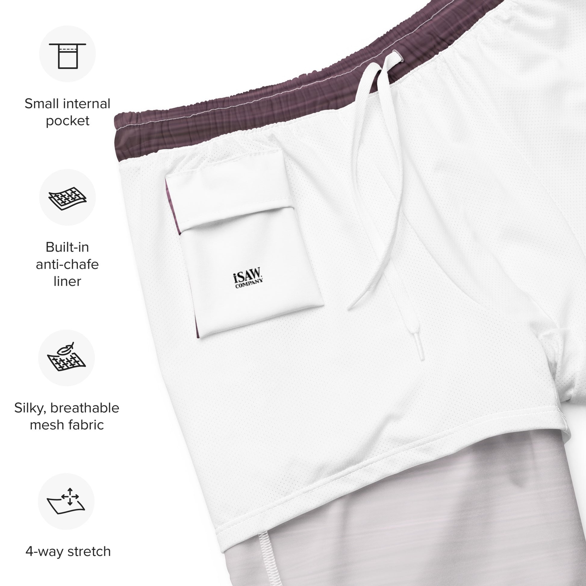 The Sleeping Yachts (at Evening) - Mens Swim Trunks - iSAW Company